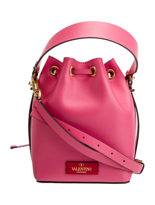 Valentino Leather Bucket Bag