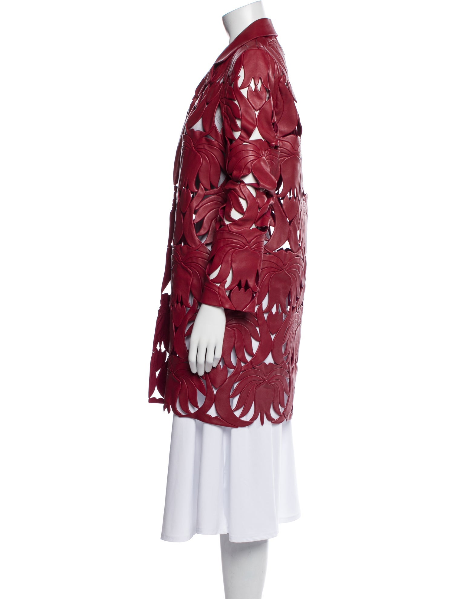 Valentino Lambskin Peacoat