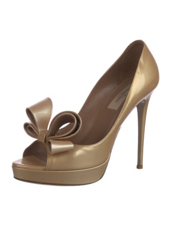 Valentino Patent Leather Sandals