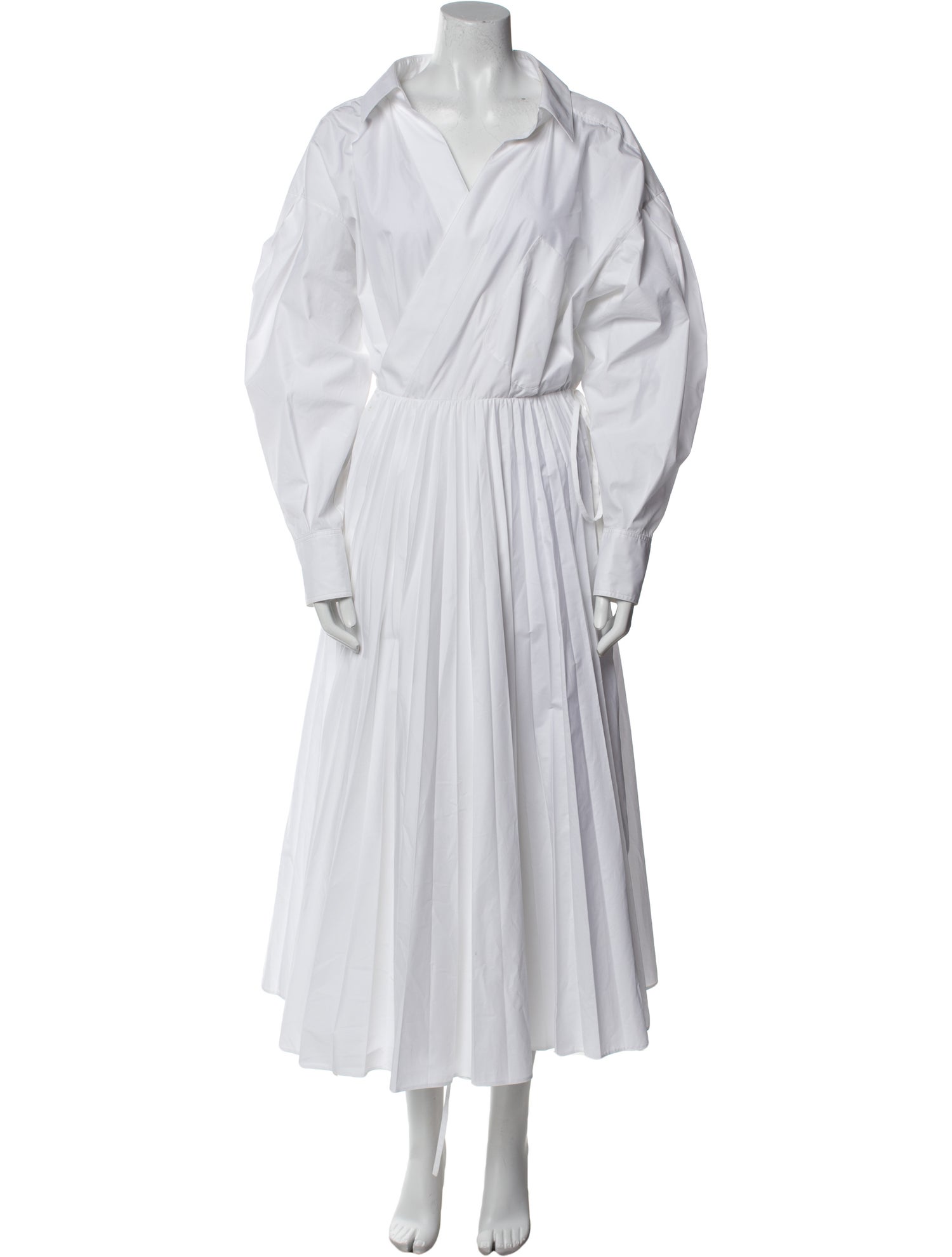 Valentino V-Neck Long Dress