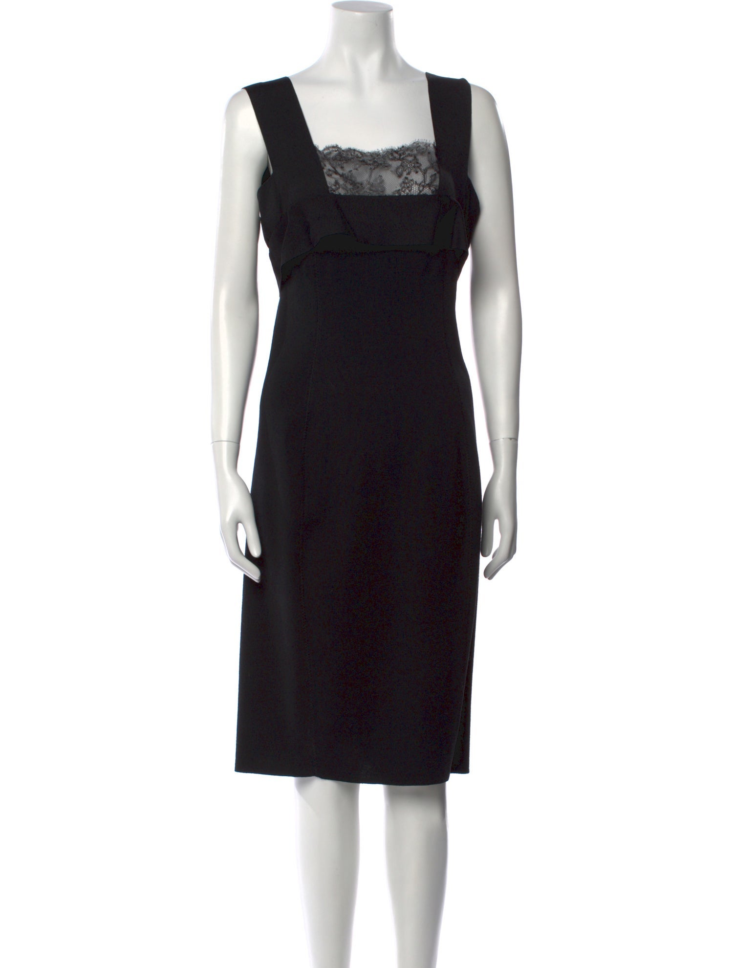 Valentino Wool Knee-Length Dress