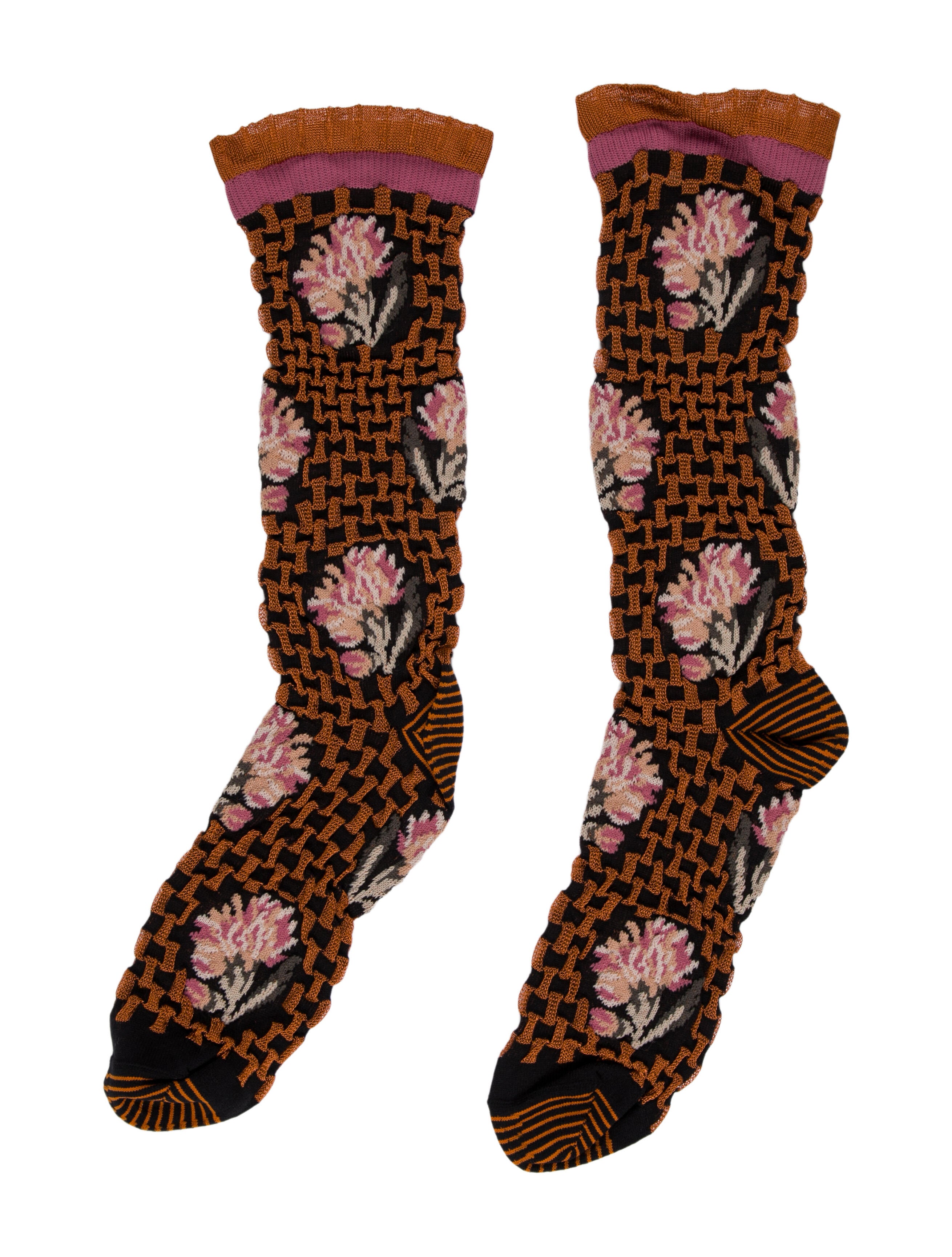 Valentino Printed Socks w/Tags
