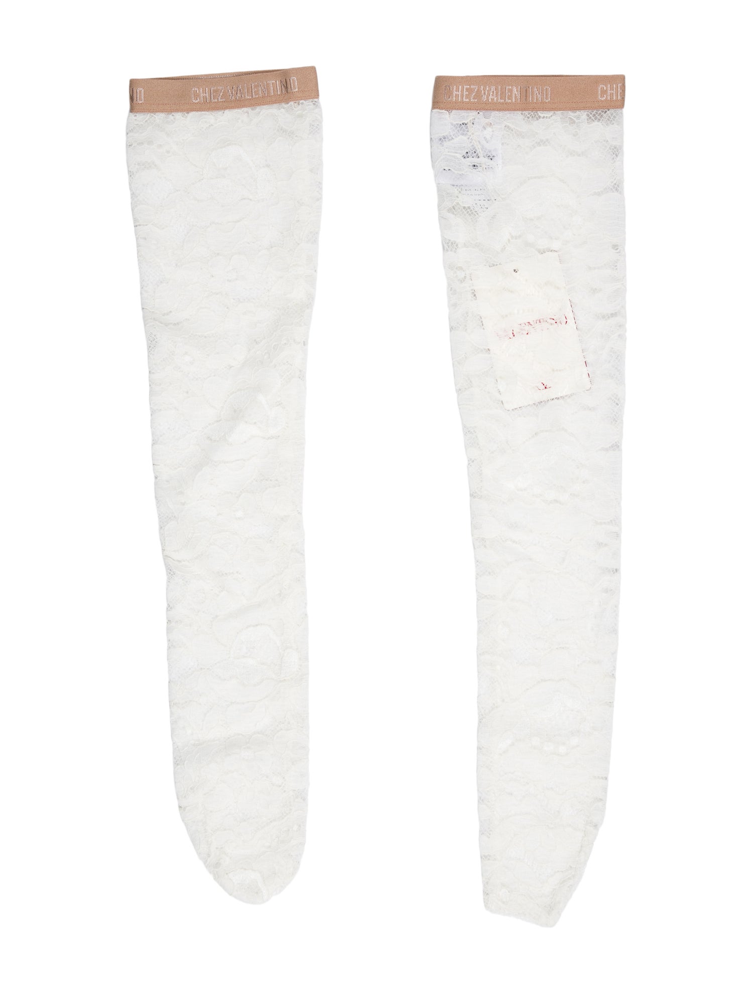 Valentino Lace Stockings w/Tags