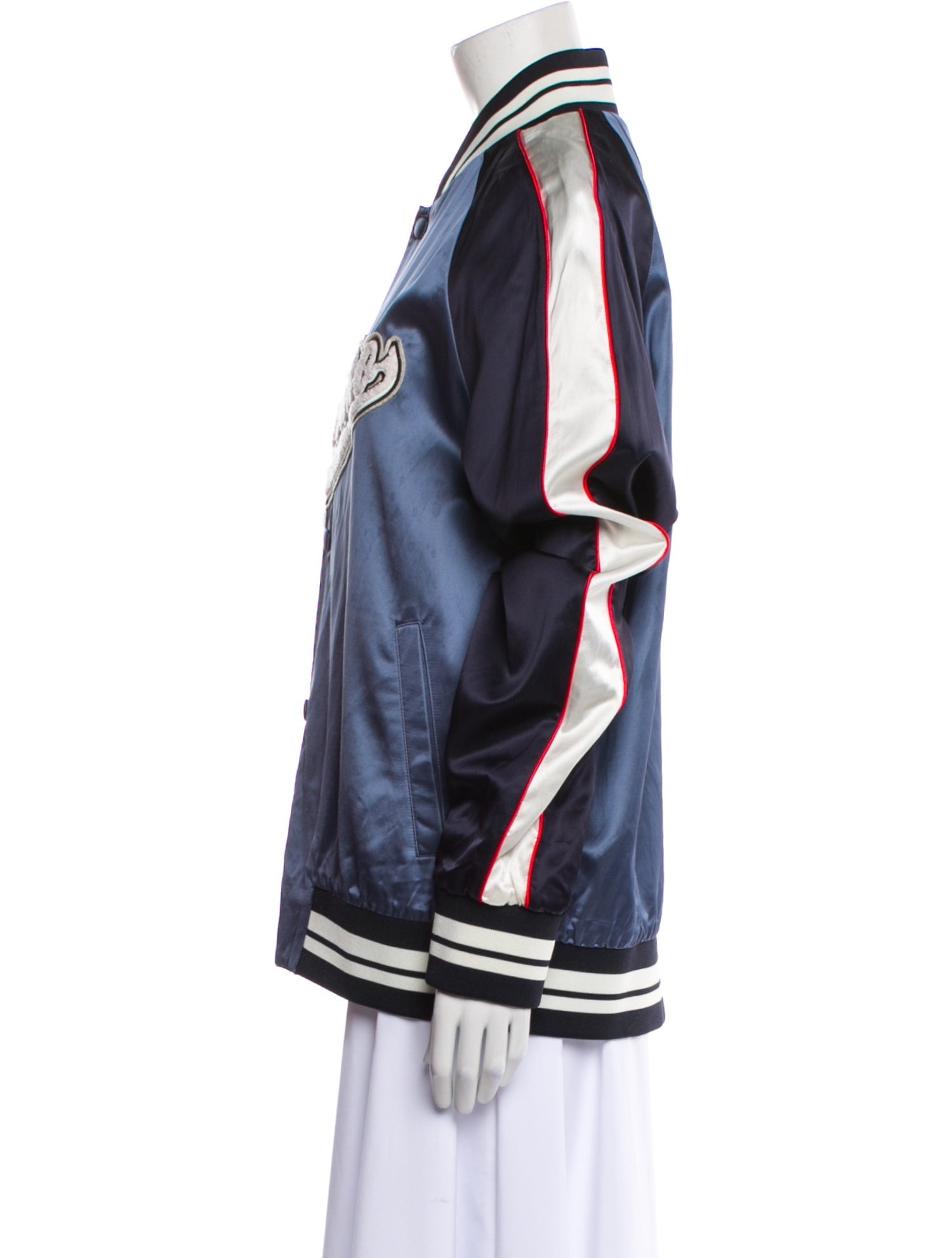 Valentino Graphic Print Bomber Jacket