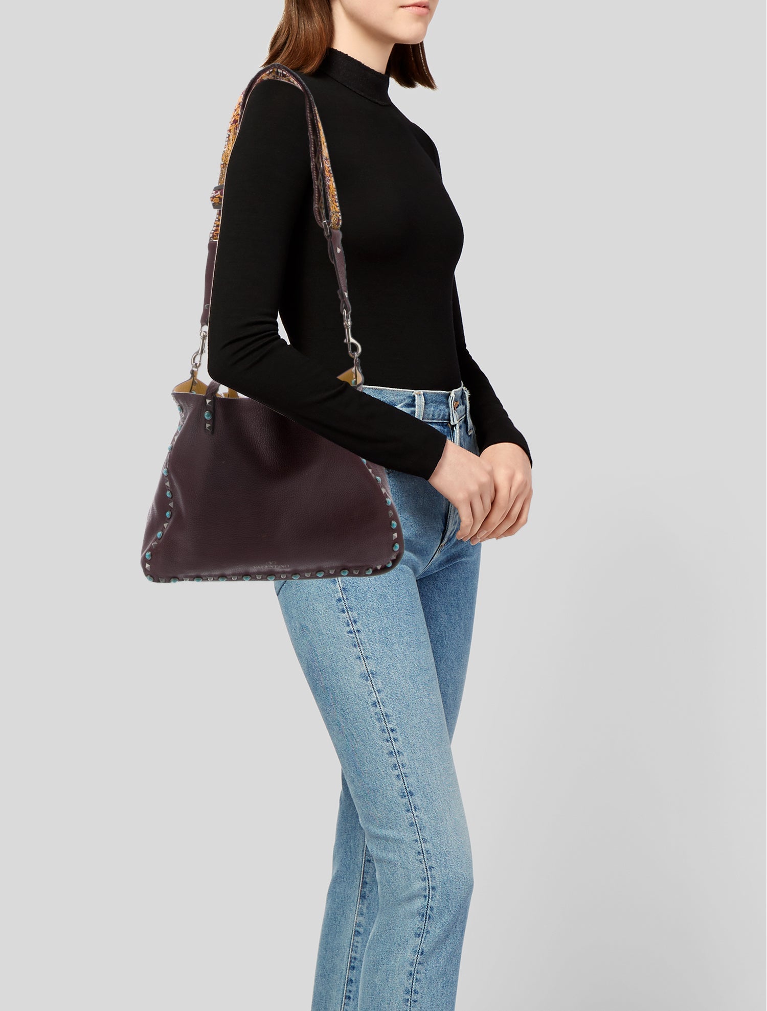 Valentino Rockstud Tote