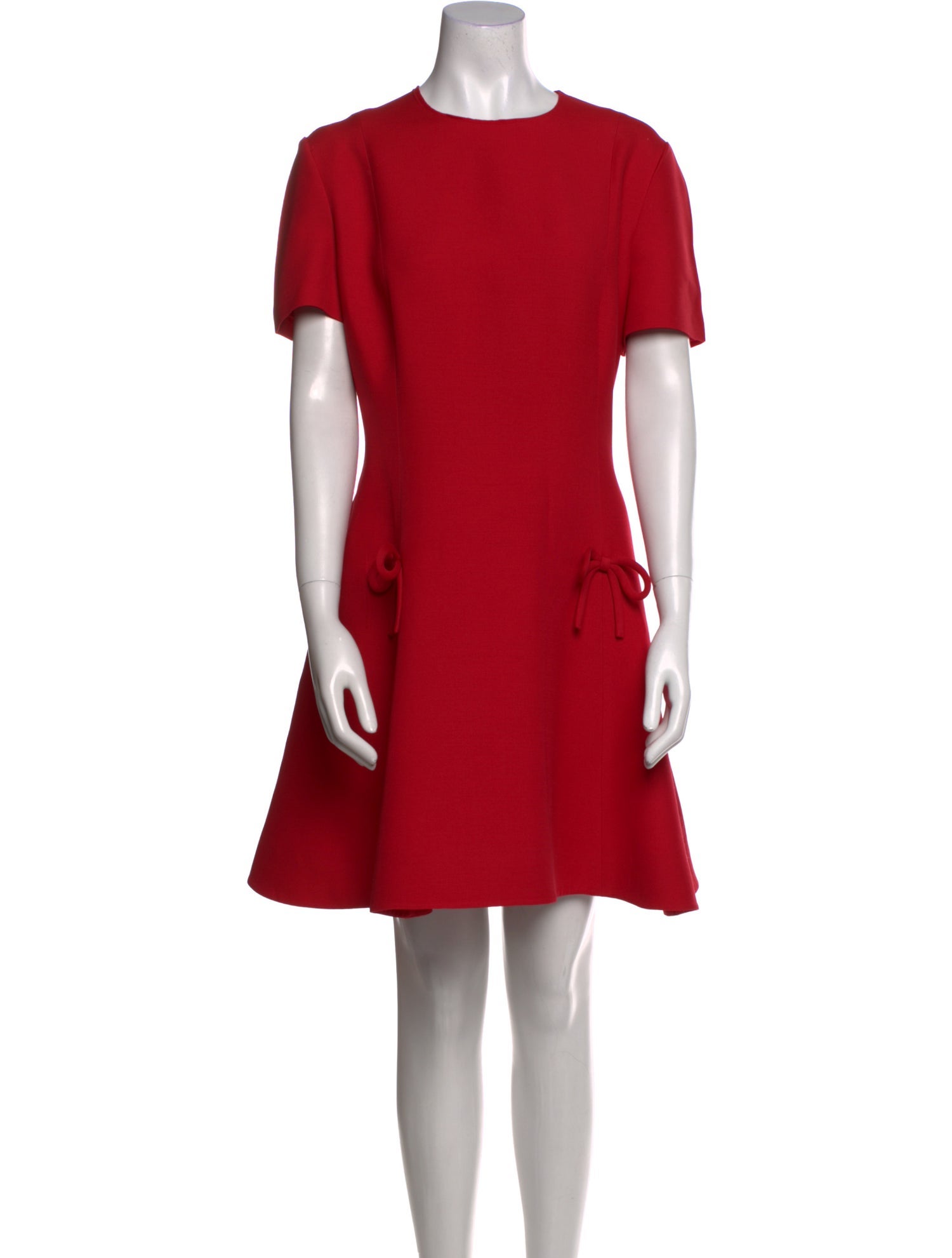 Valentino Crew Neck Mini Dress