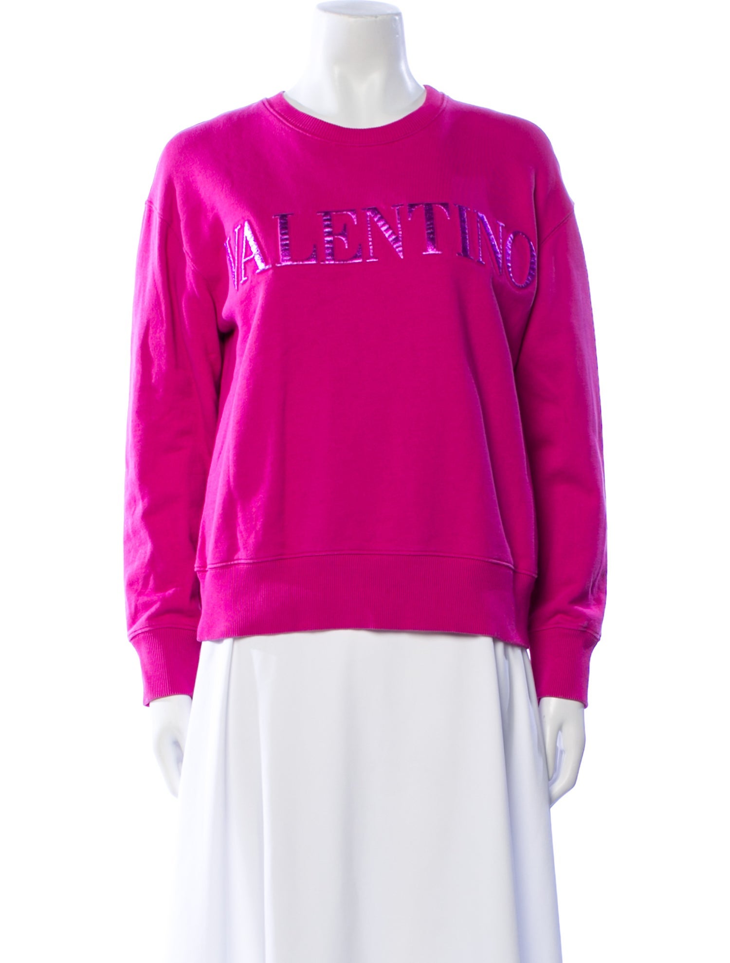 Valentino Graphic Print Crew Neck Sweatshirt