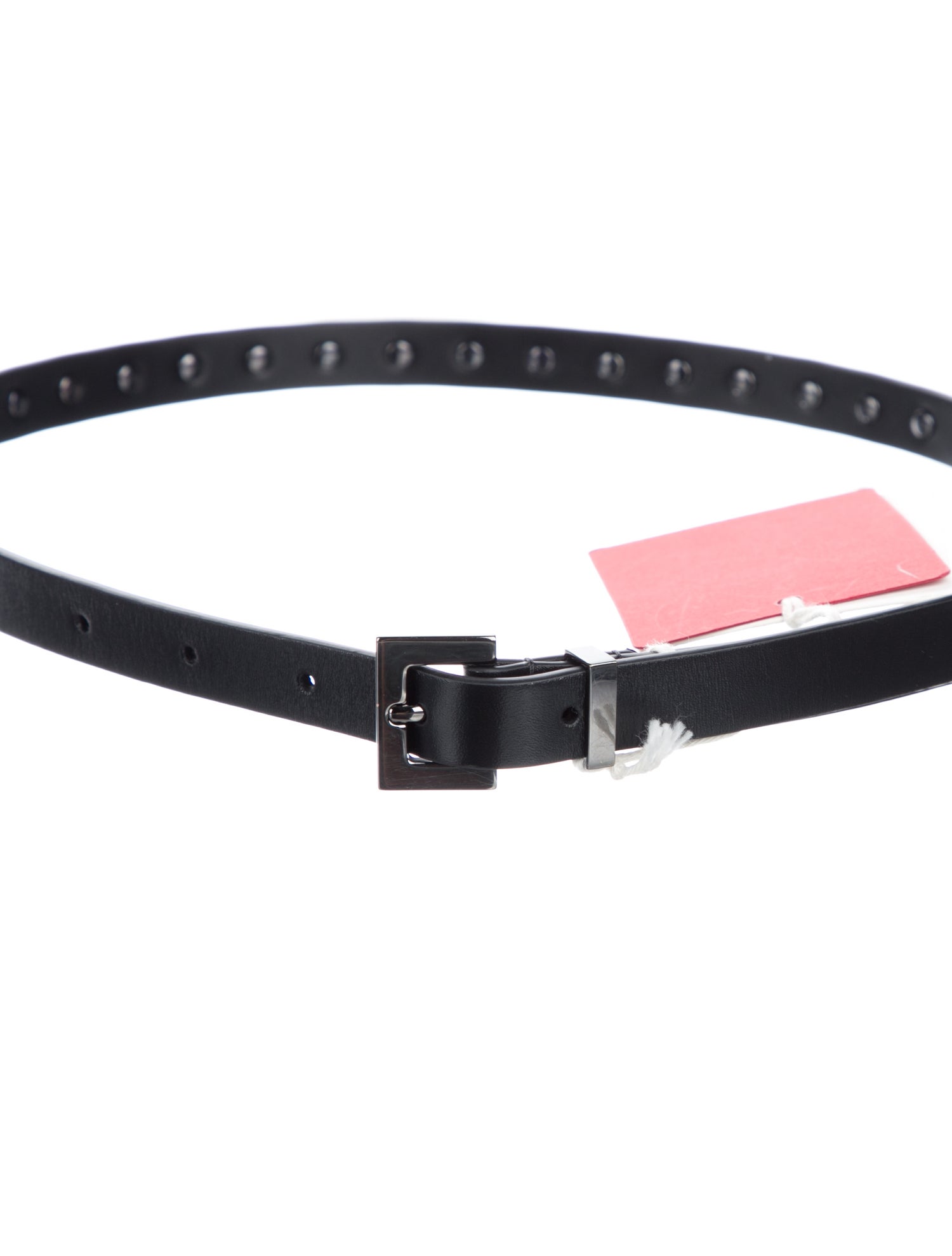 Valentino Rockstud Accents Skinny Waist Belt