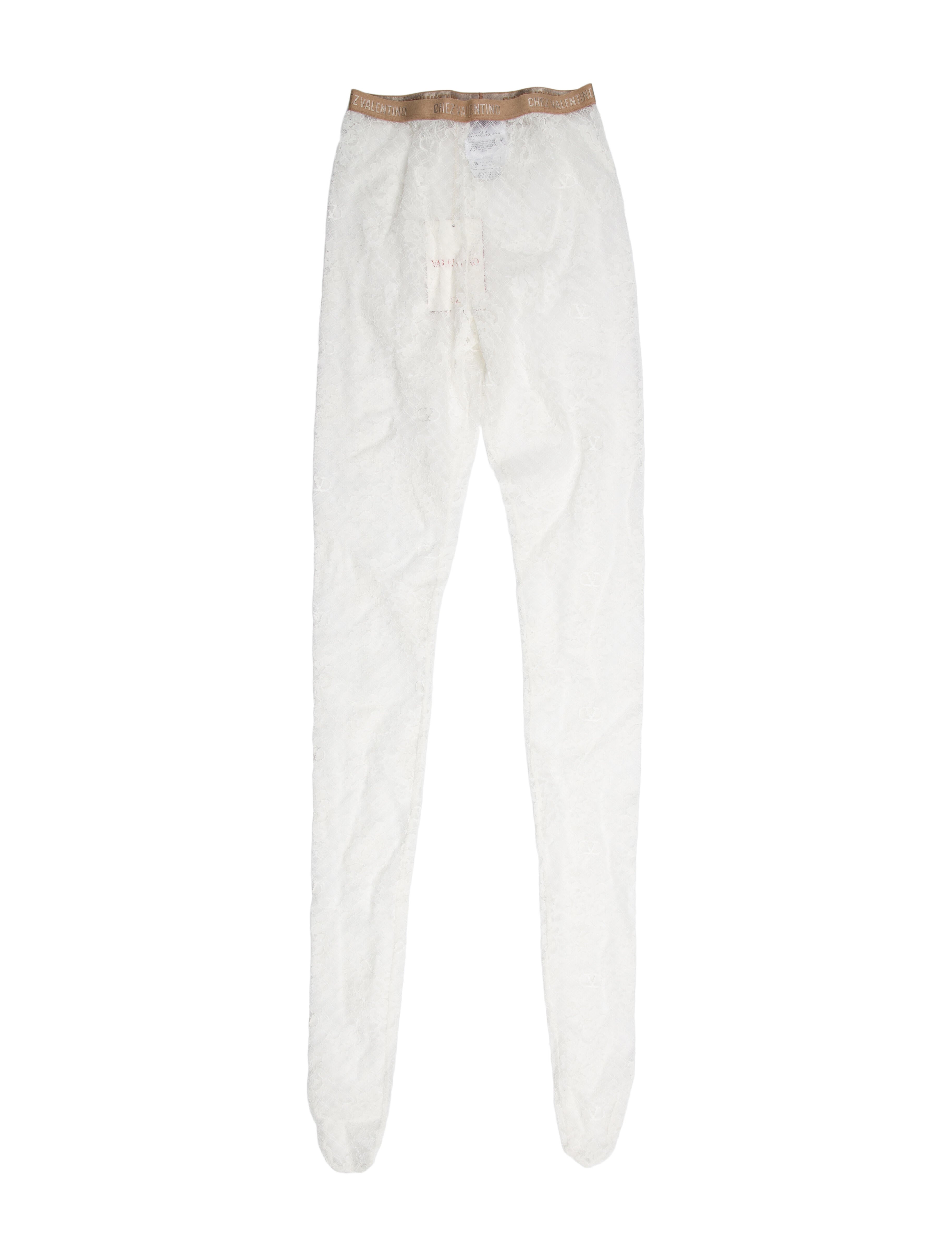 Valentino Lace Tights w/Tags