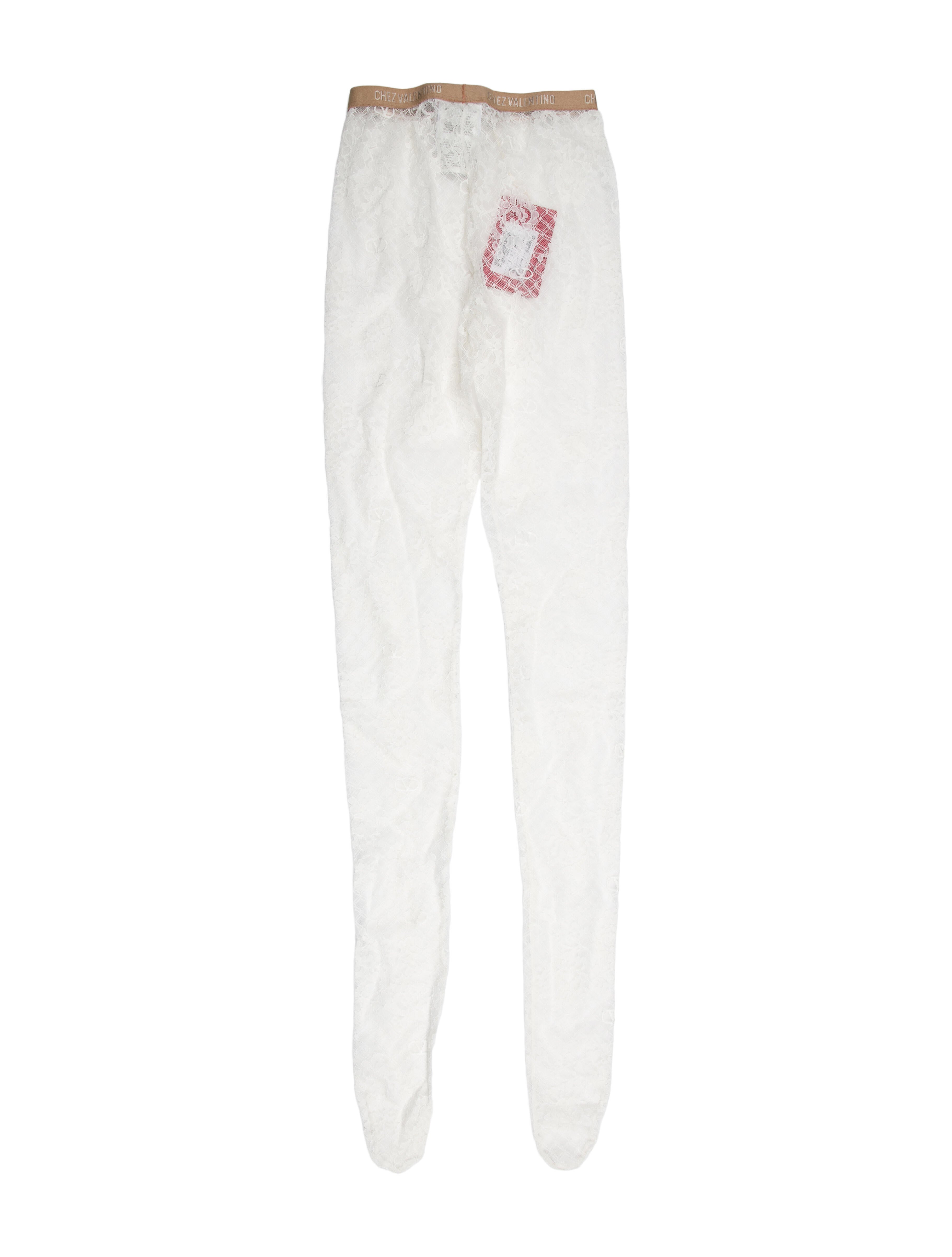 Valentino Lace Tights w/Tags