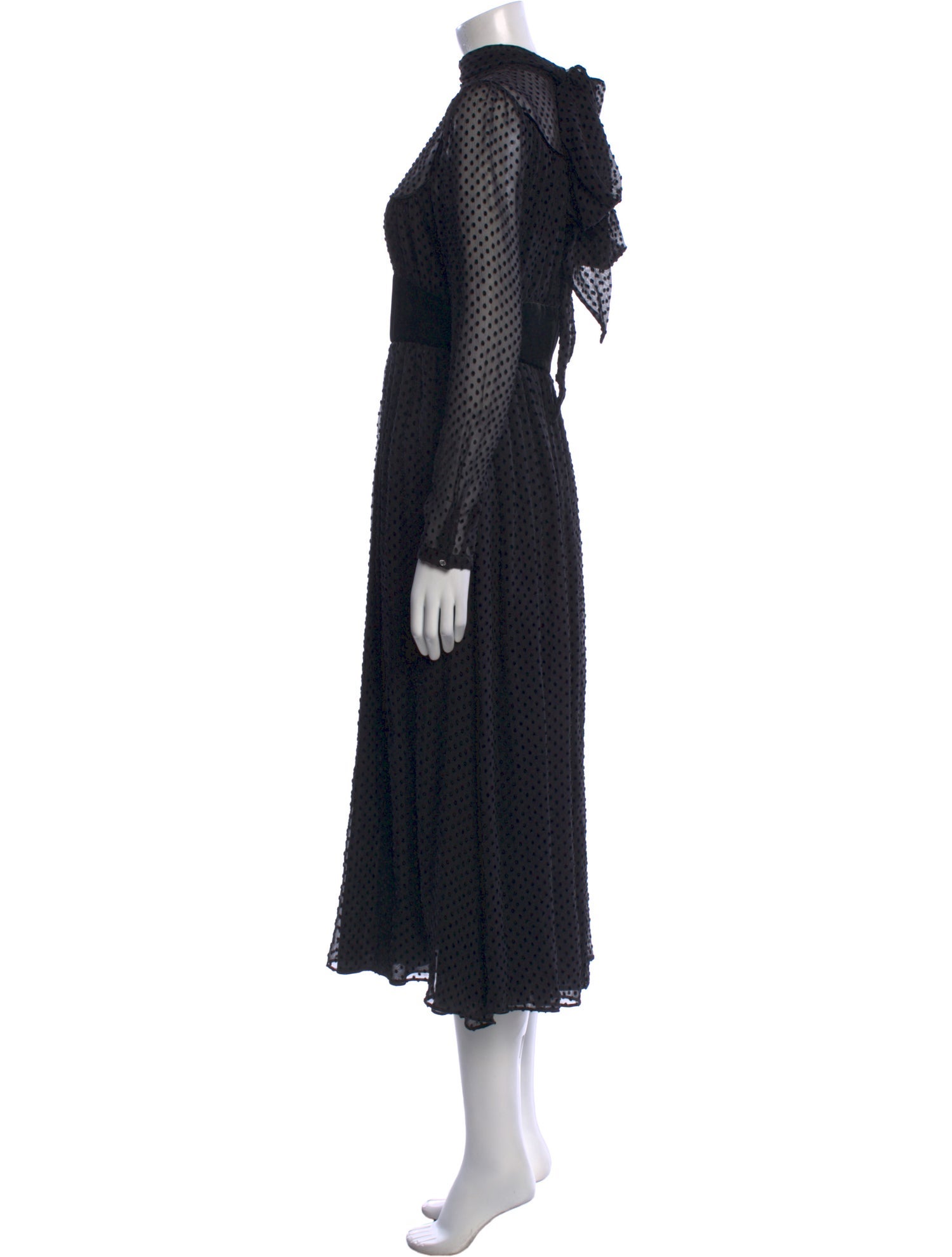 Valentino Silk Midi Length Dress w/ Tags