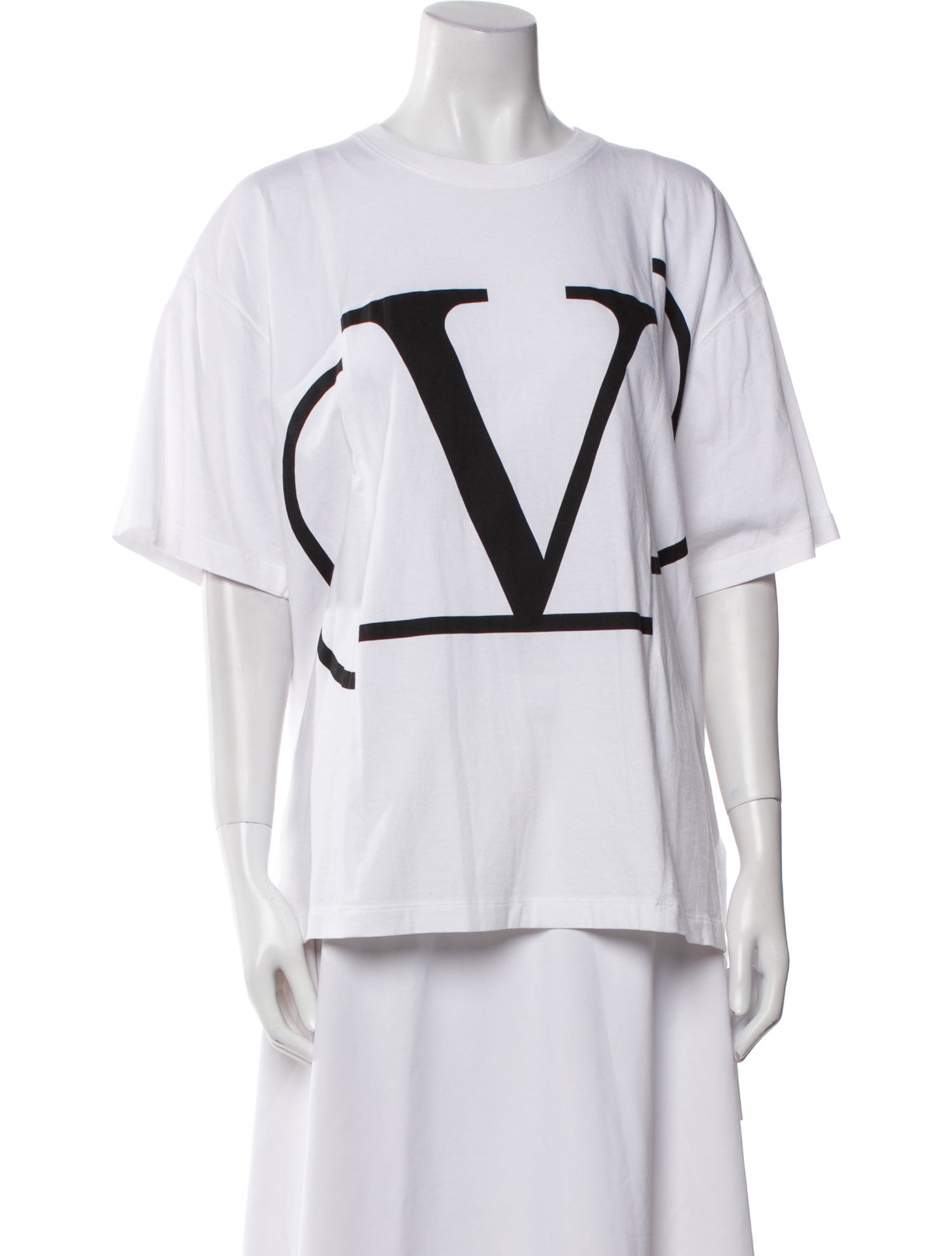 Valentino Graphic Print Crew Neck T-Shirt w/ Tags