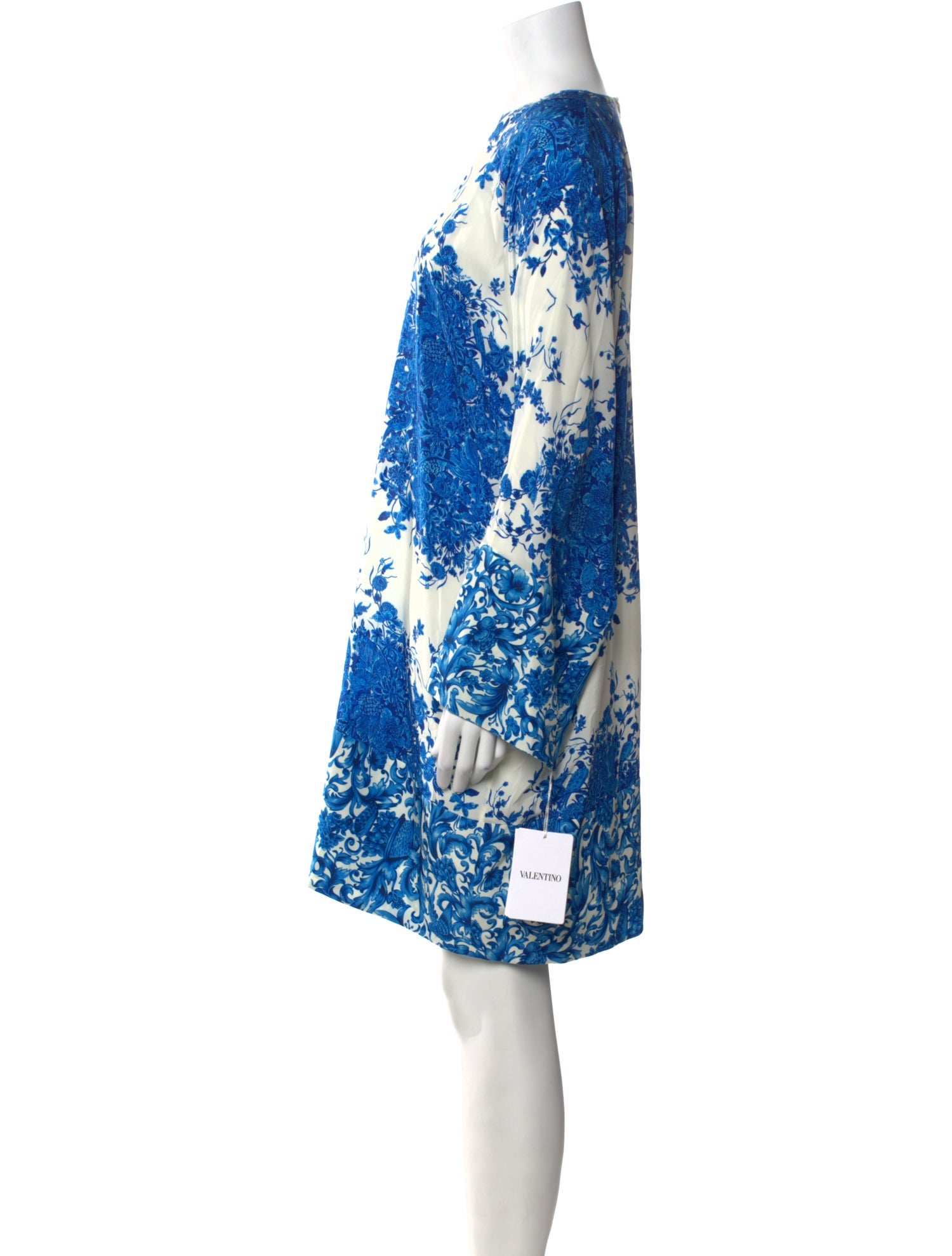 Valentino Silk Mini Dress w/ Tags