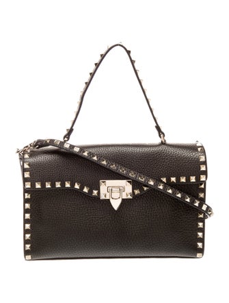 Valentino Rockstud Top Handle Bag