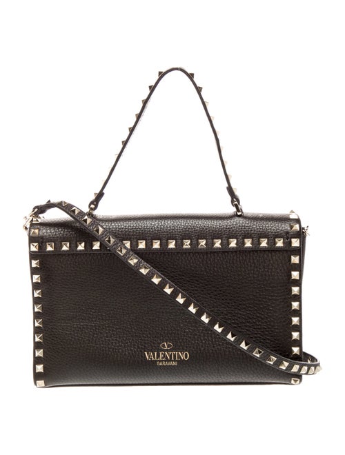 Valentino Rockstud Top Handle Bag