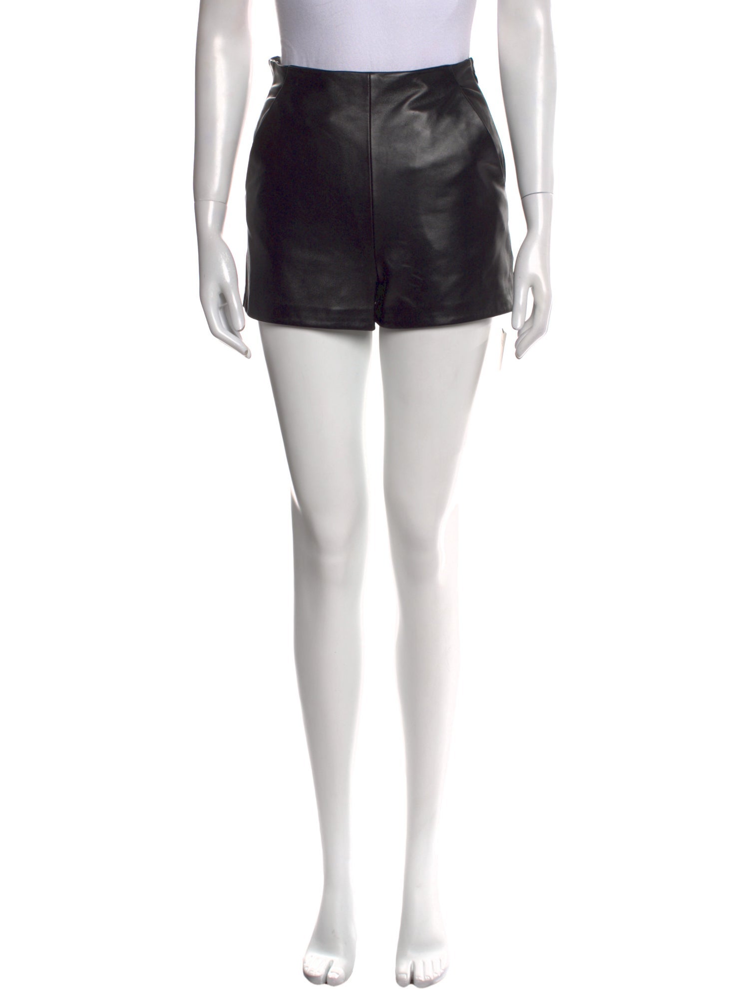 Valentino Lambskin Mini Shorts w/ Tags