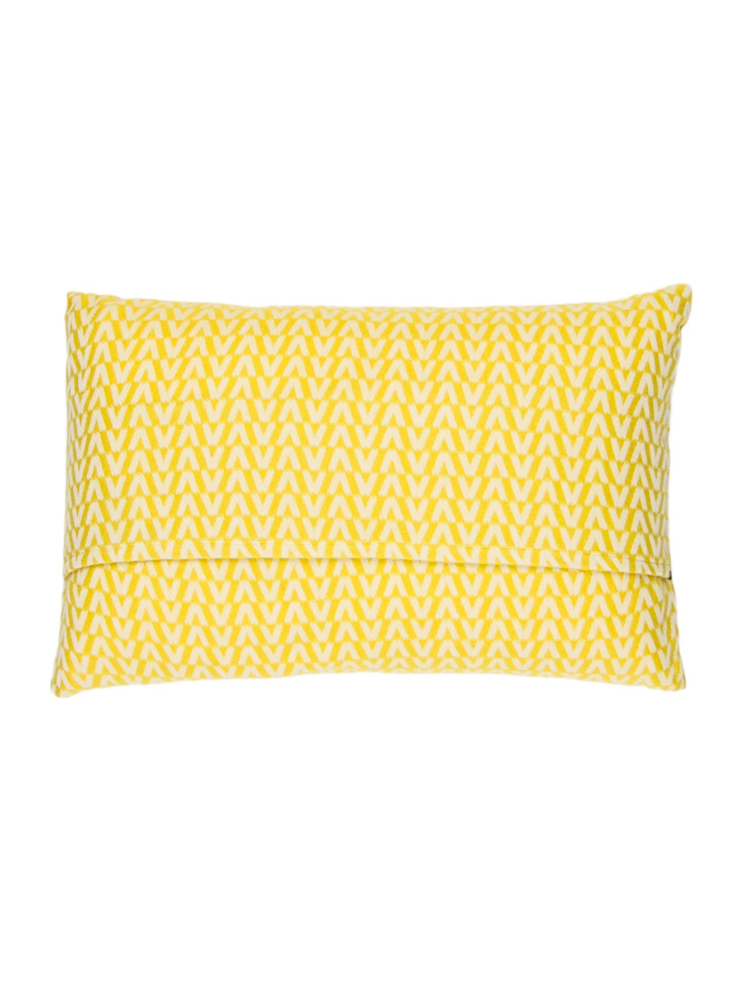 Valentino Jacquard Logo Throw Pillow