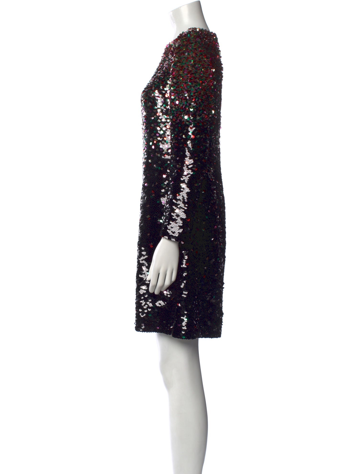 Valentino Crew Neck Mini Dress