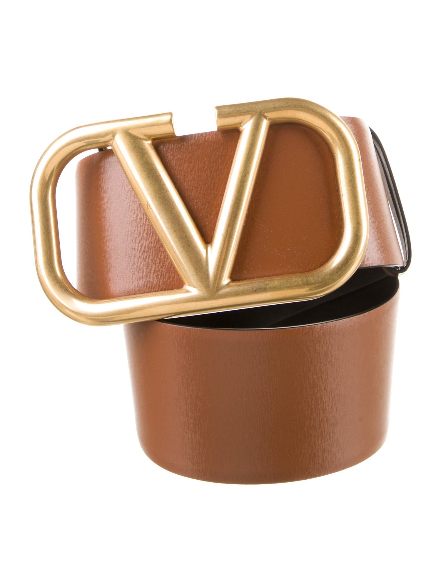 Valentino Wide Leather Belt