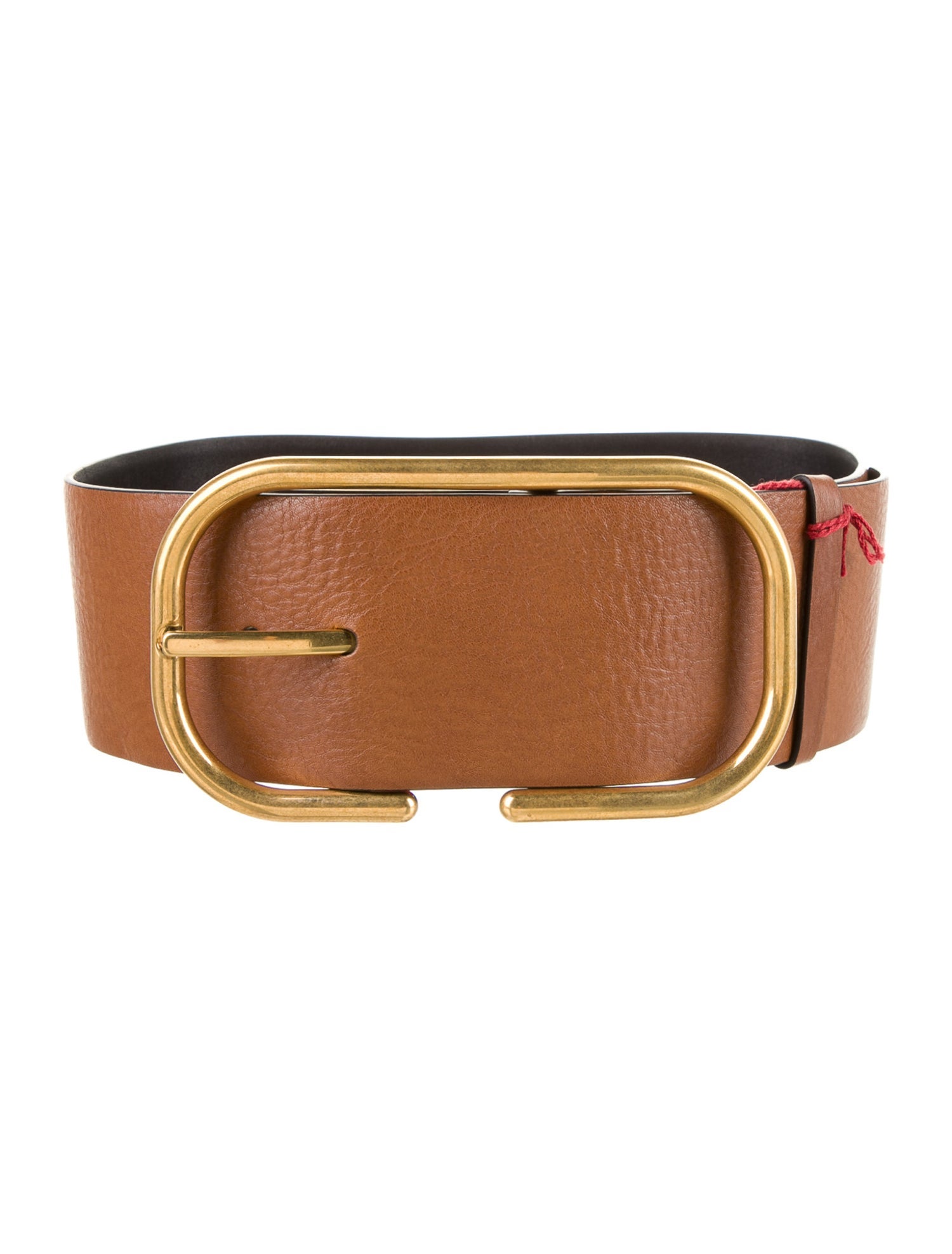 Valentino Wide Leather Waist Belt