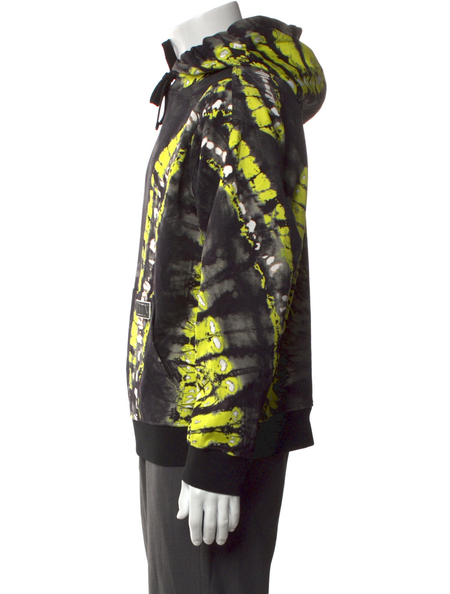 Valentino Tie-Dye Print Crew Neck Hoodie w/ Tags