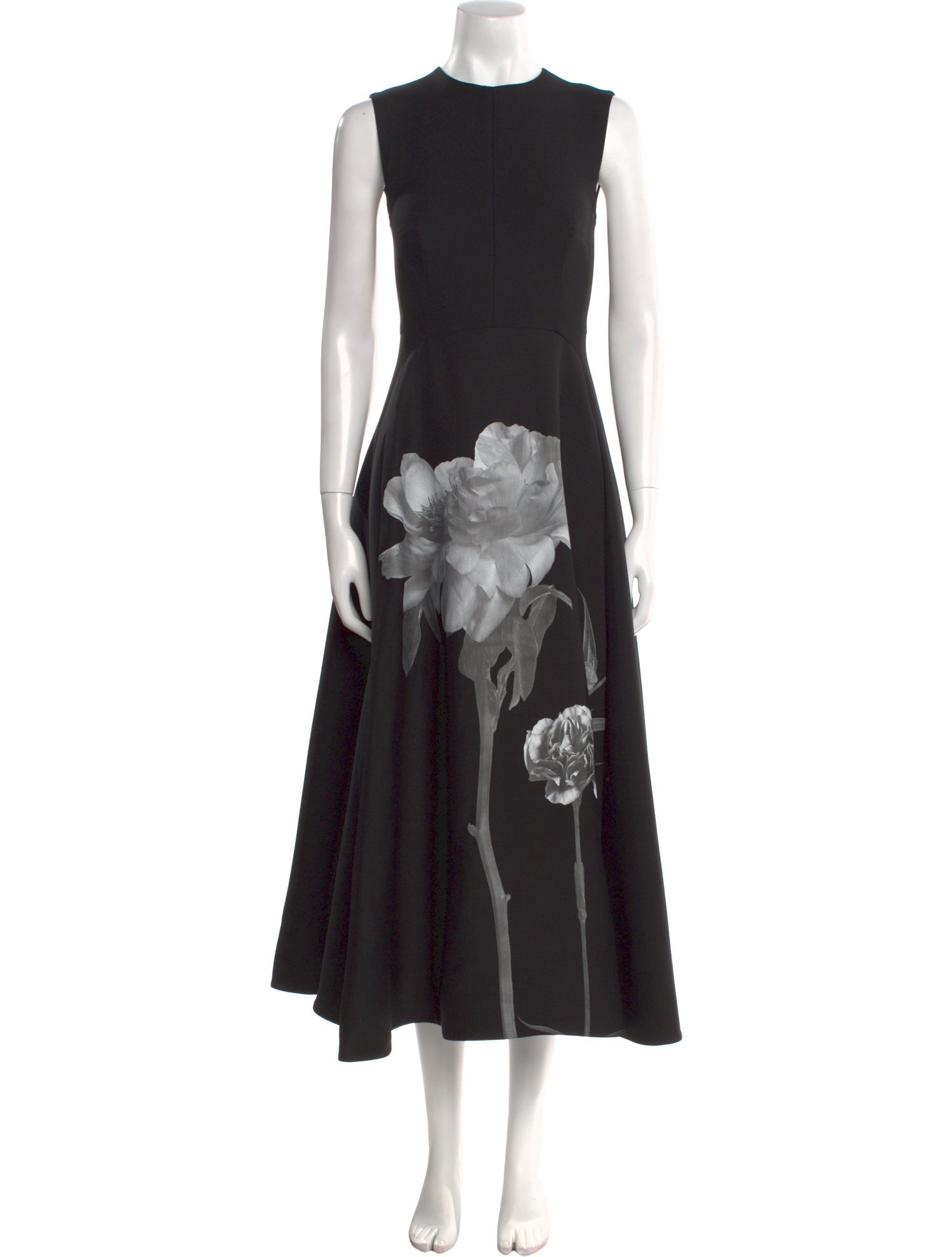 Valentino Virgin Wool Long Dress w/ Tags