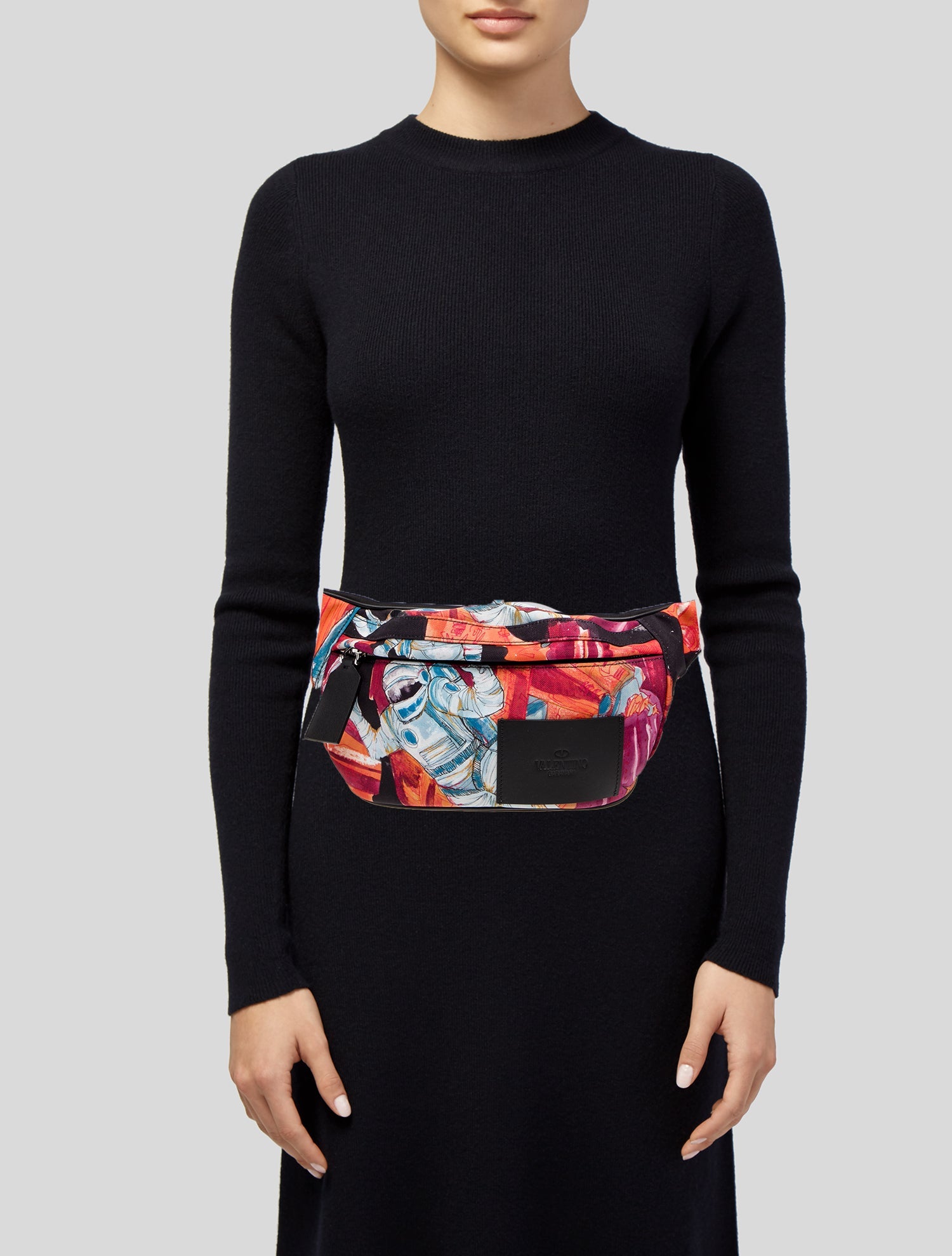 Valentino Nylon Belt Bag