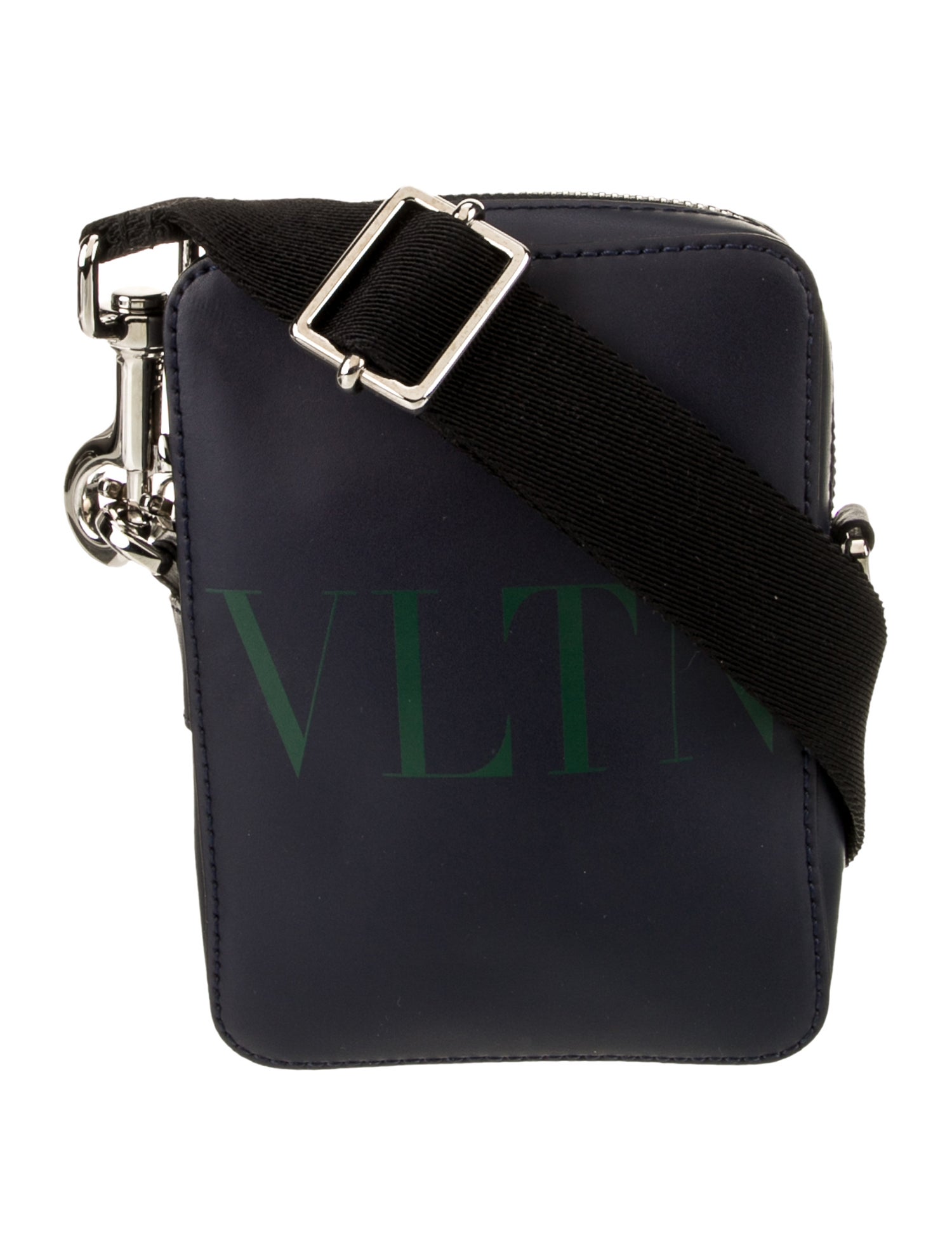 Valentino Leather Messenger Bag