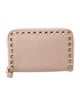 Valentino Rockstud Accents Leather Wallet