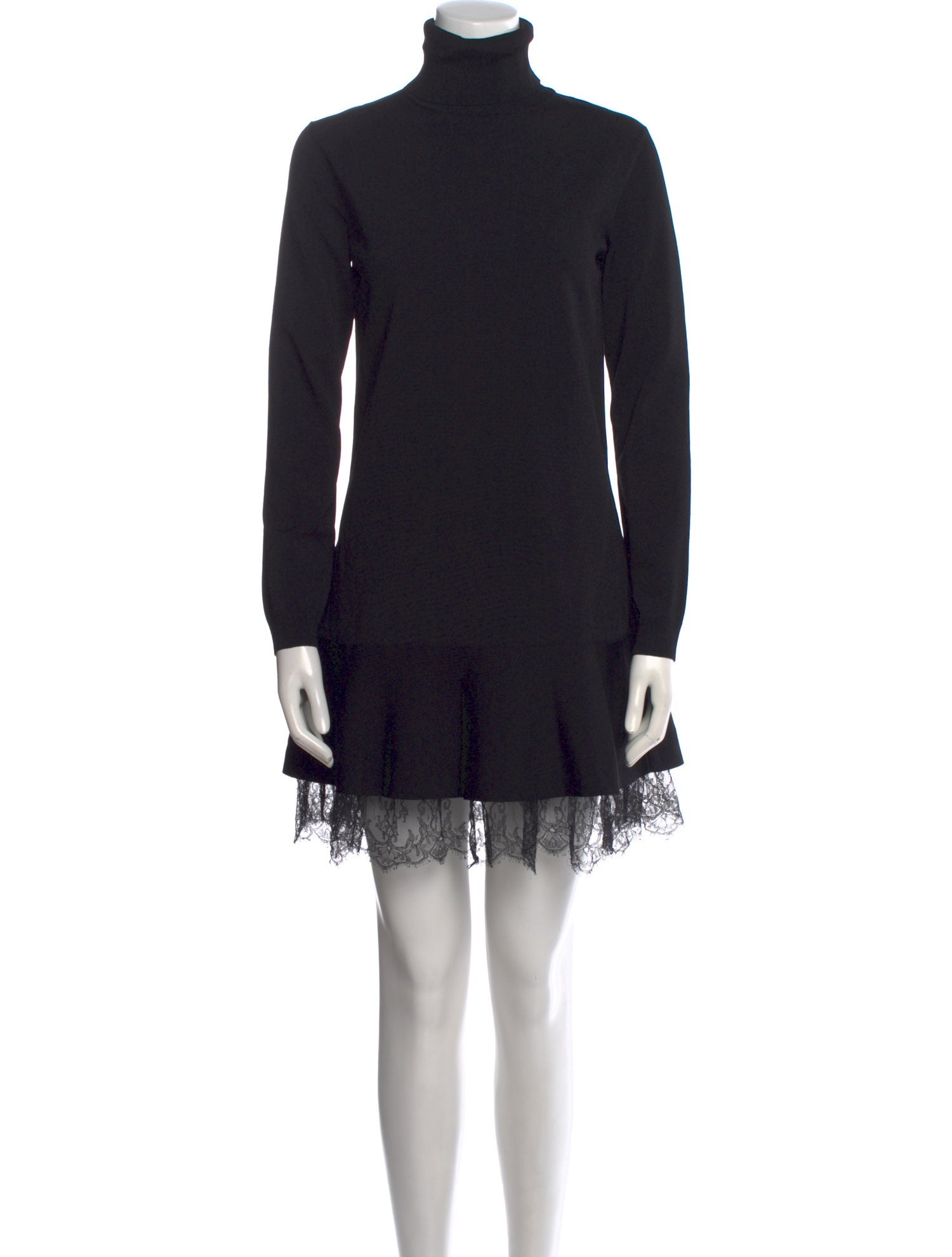 Valentino Turtleneck Mini Dress