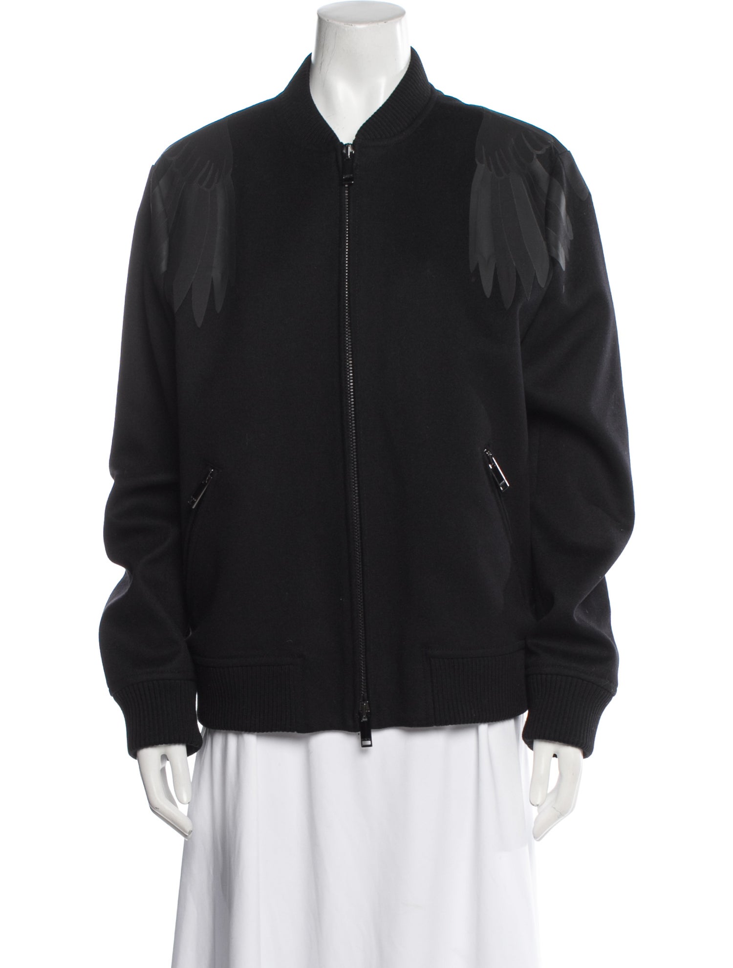 Valentino Wool Bomber Jacket