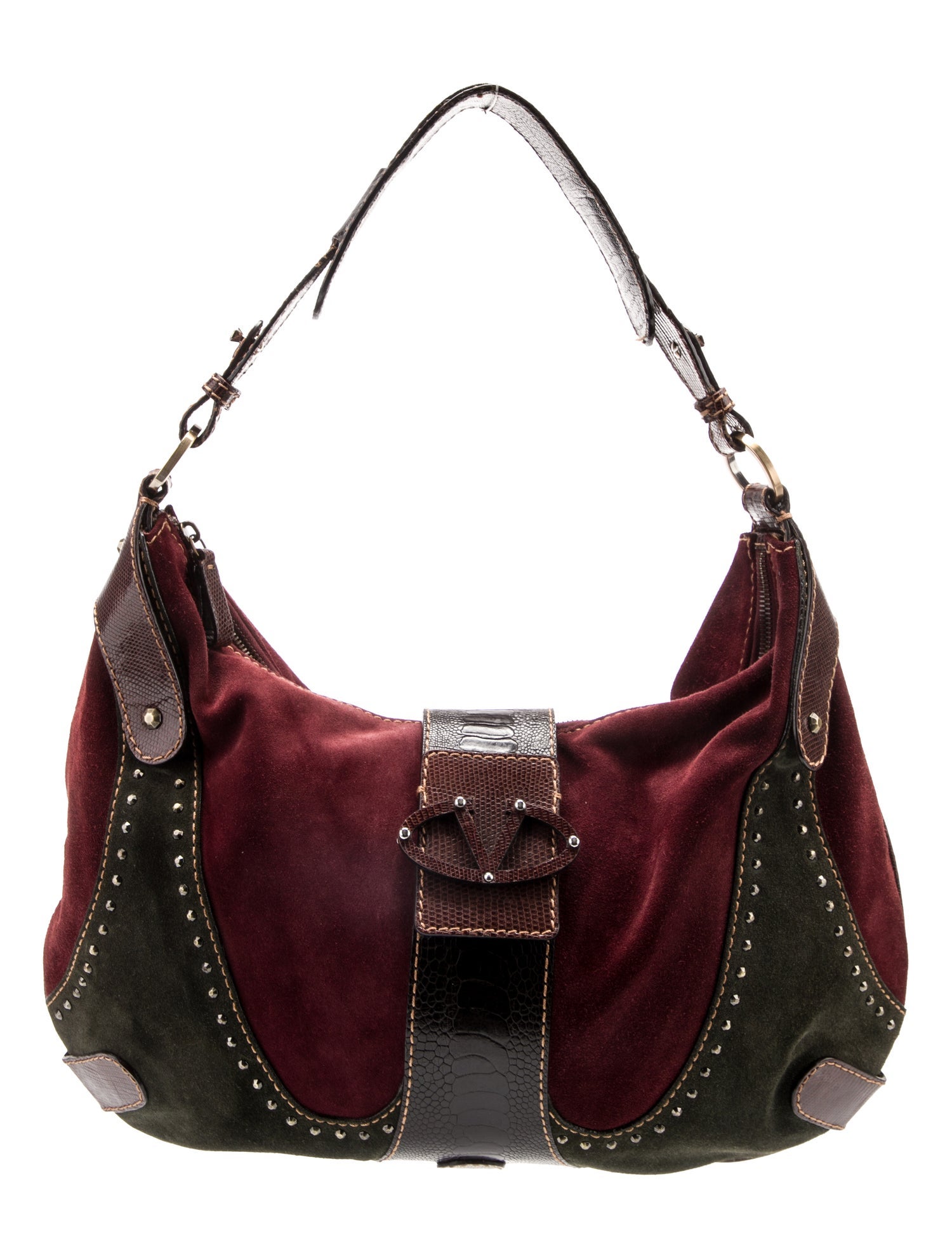 Valentino Suede Hobo