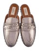 Valentino Rockstud Accents Leather Mules