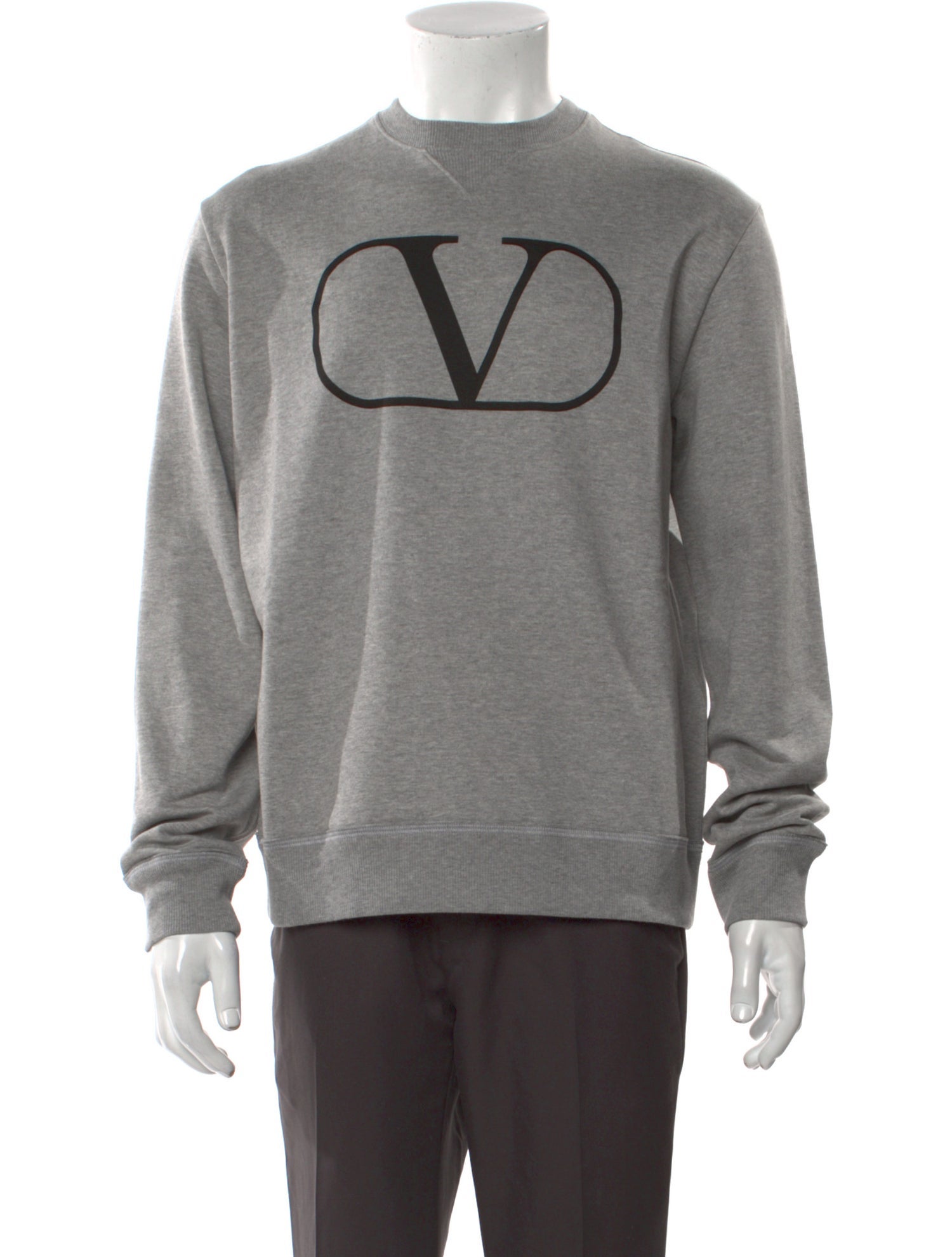 Valentino Graphic Print Mock Neck Pullover w/ Tags