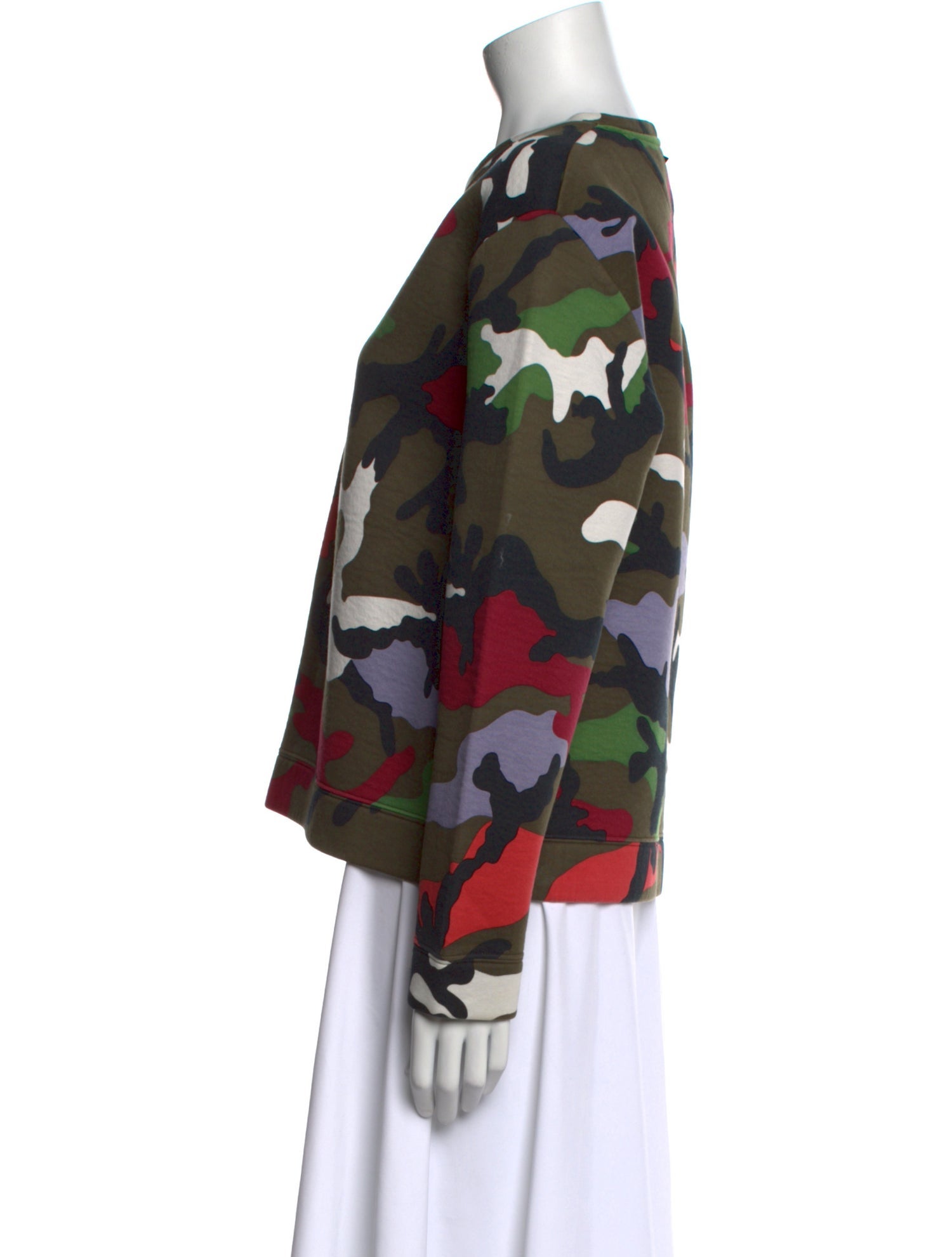 Valentino Printed Crew Neck Sweatshirt