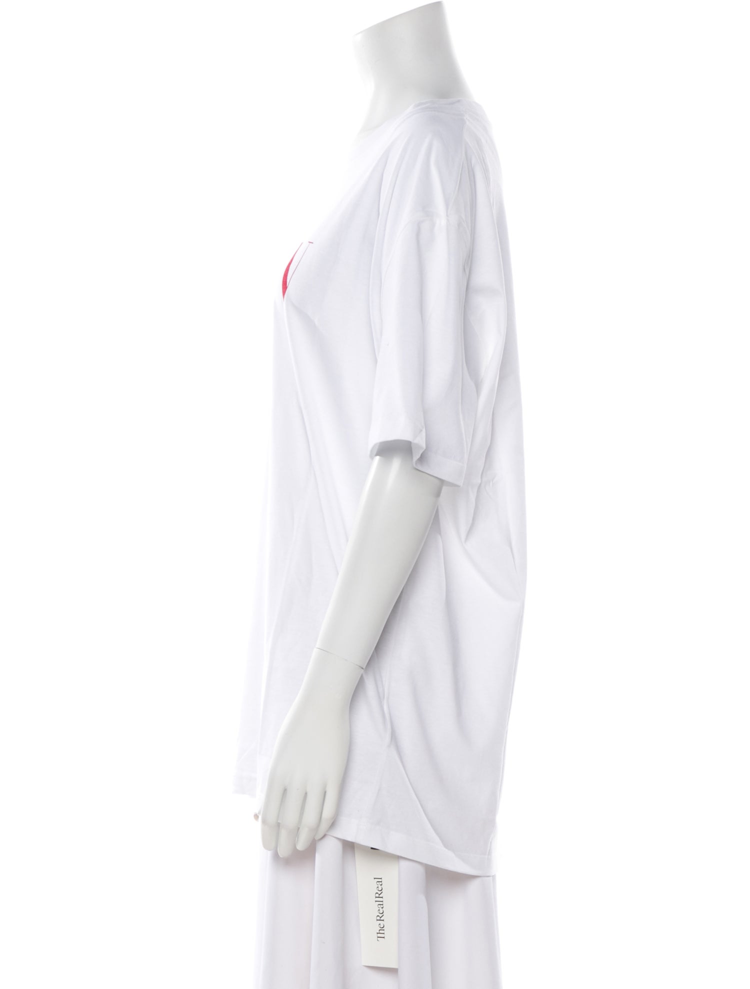 Valentino Graphic Print Crew Neck T-Shirt w/ Tags