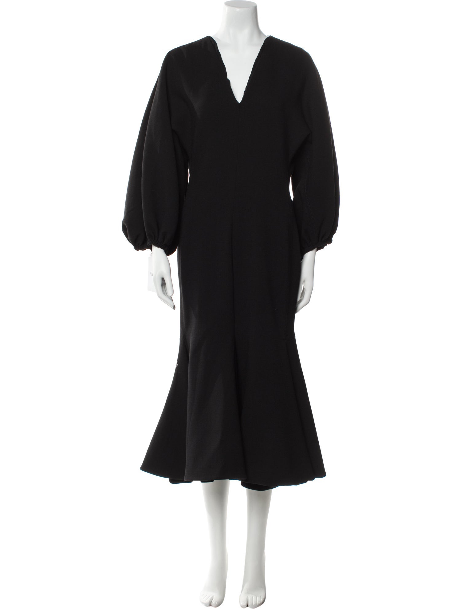 Valentino Wool Long Dress w/ Tags