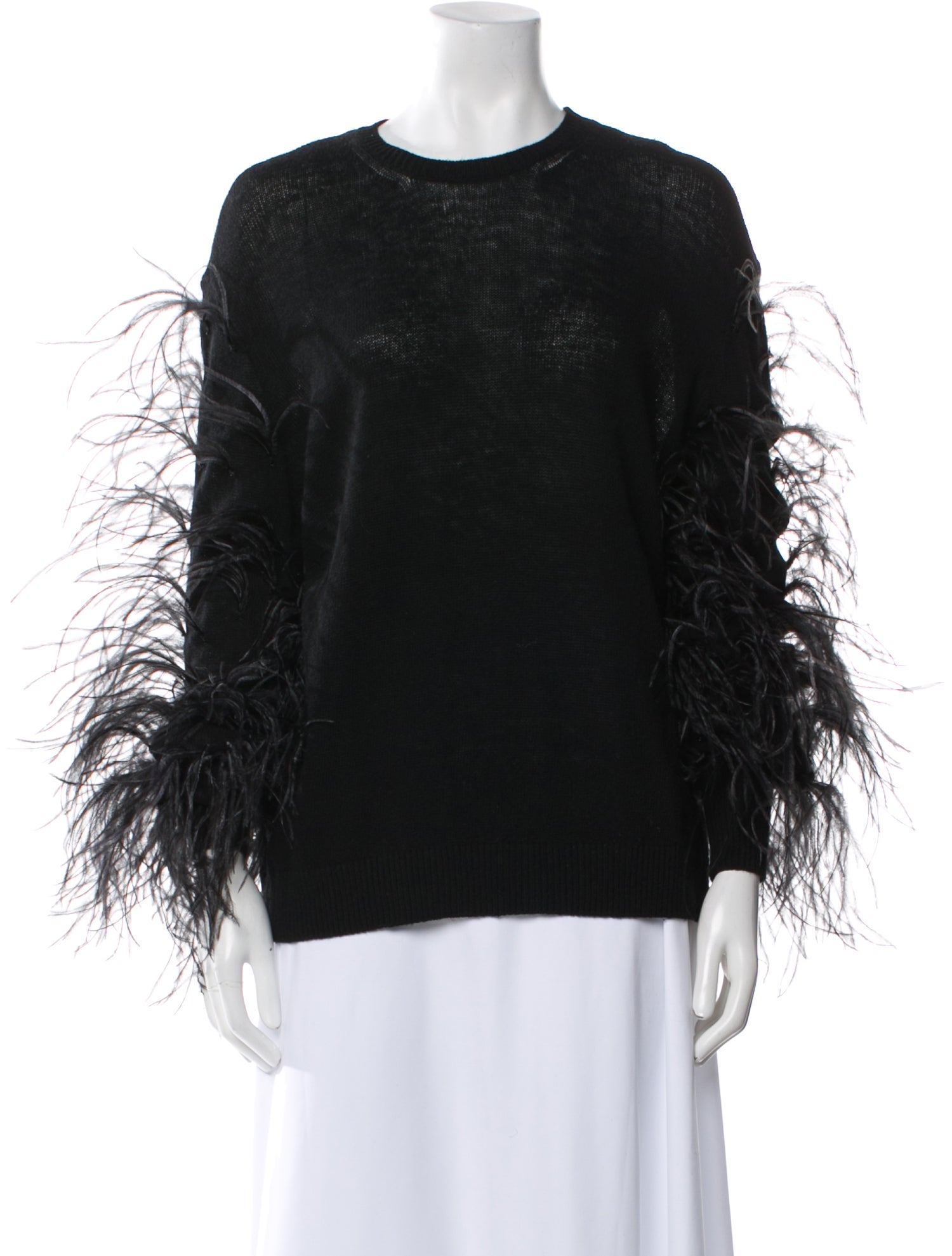 Valentino Virgin Wool Crew Neck Sweater