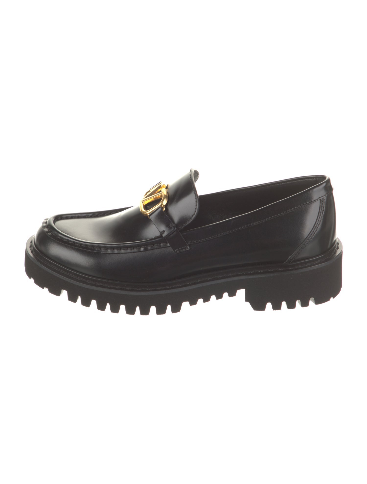 Valentino Leather Loafers w/ Tags