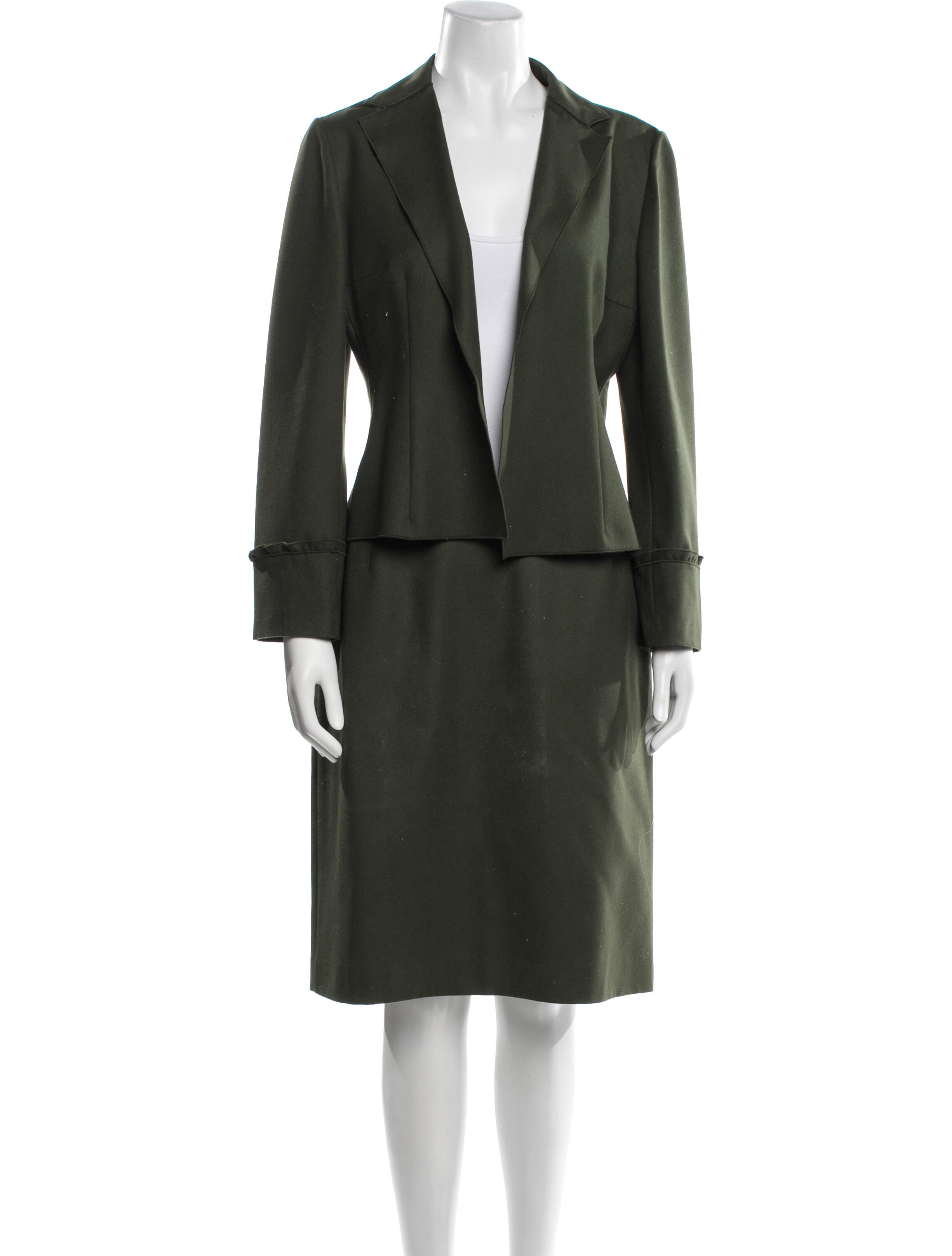 Valentino Vintage Late 1980's - Early 1990's Skirt Suit