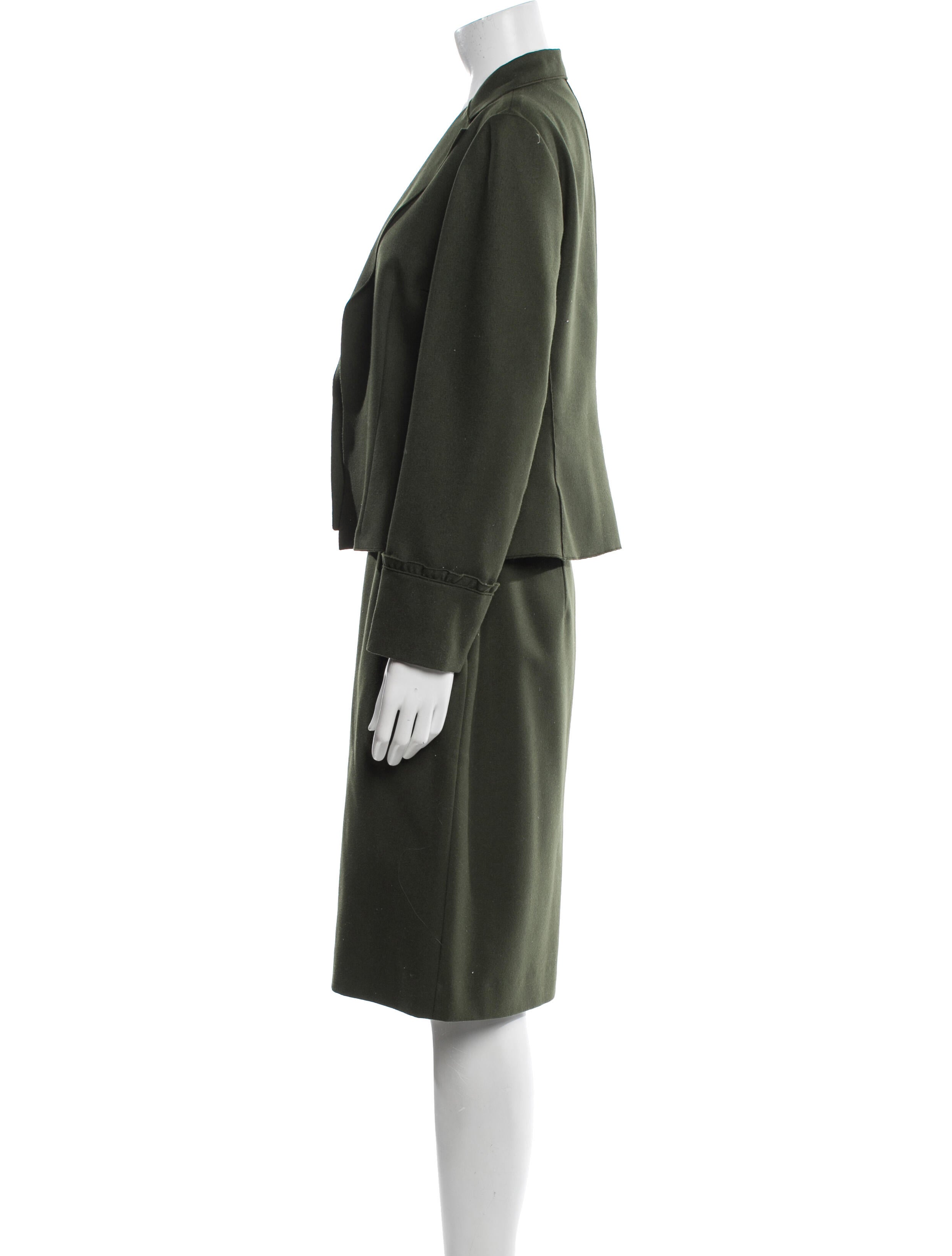 Valentino Vintage Late 1980's - Early 1990's Skirt Suit