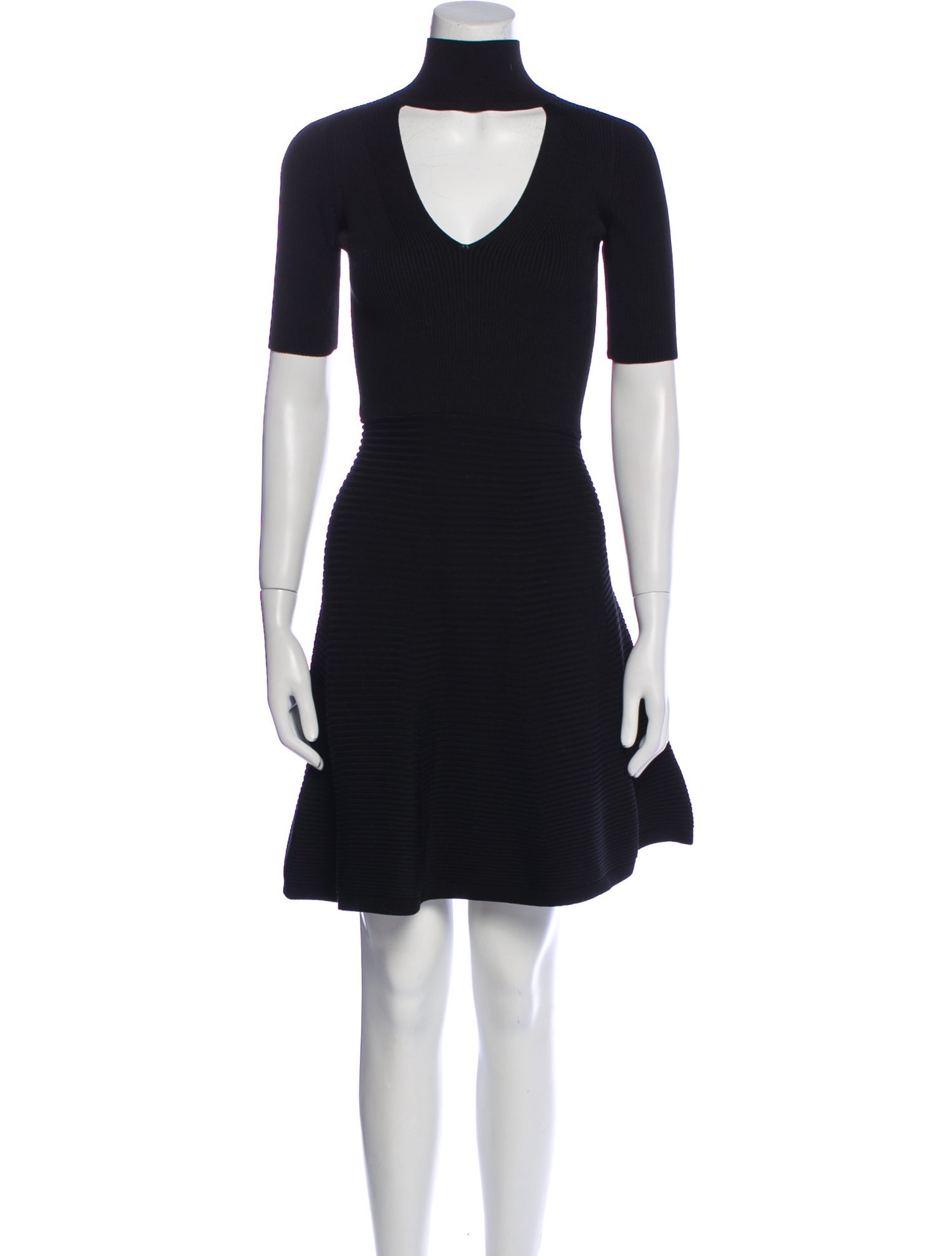 Cushnie Turtleneck Mini Dress