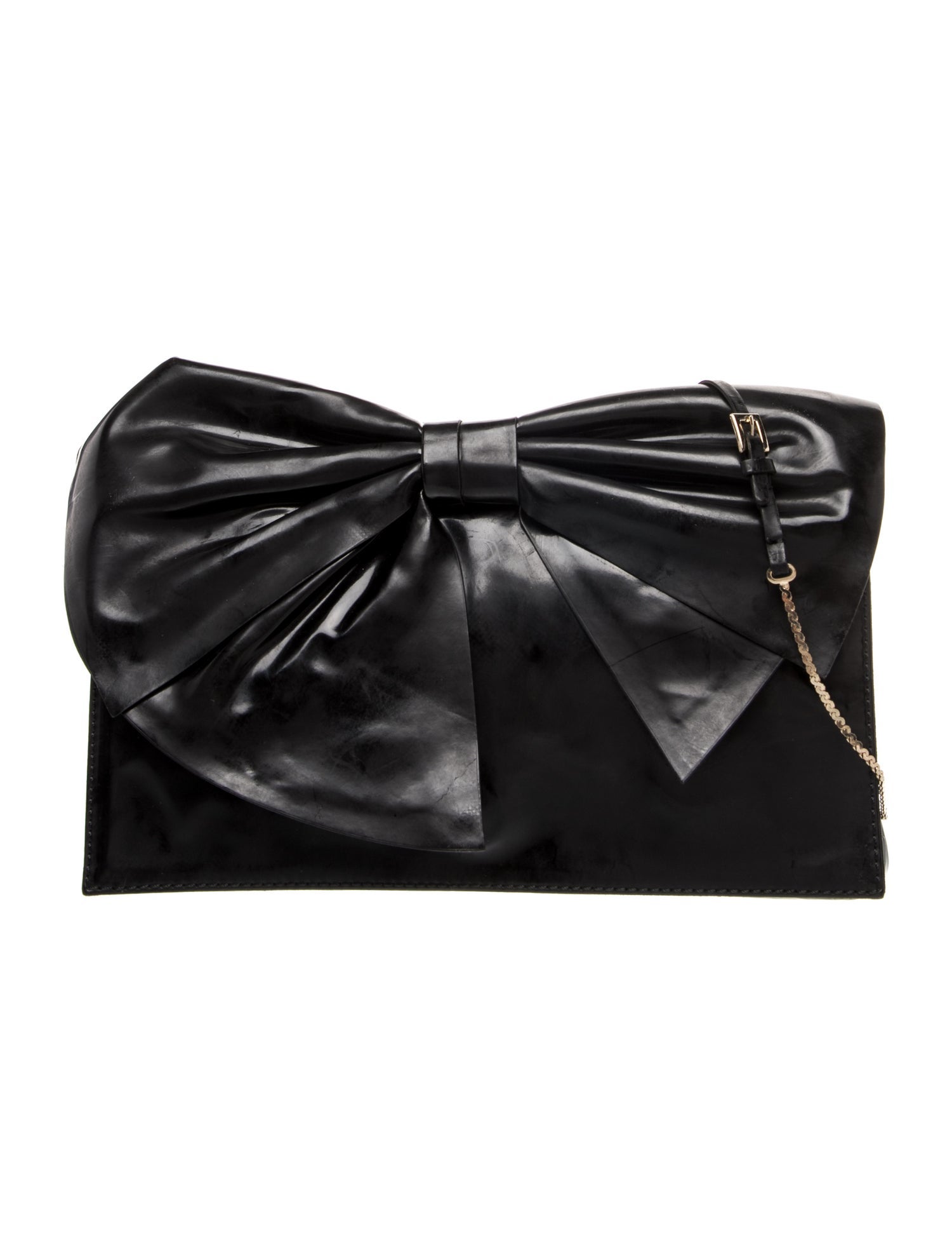 Valentino Patent Leather Shoulder Bag
