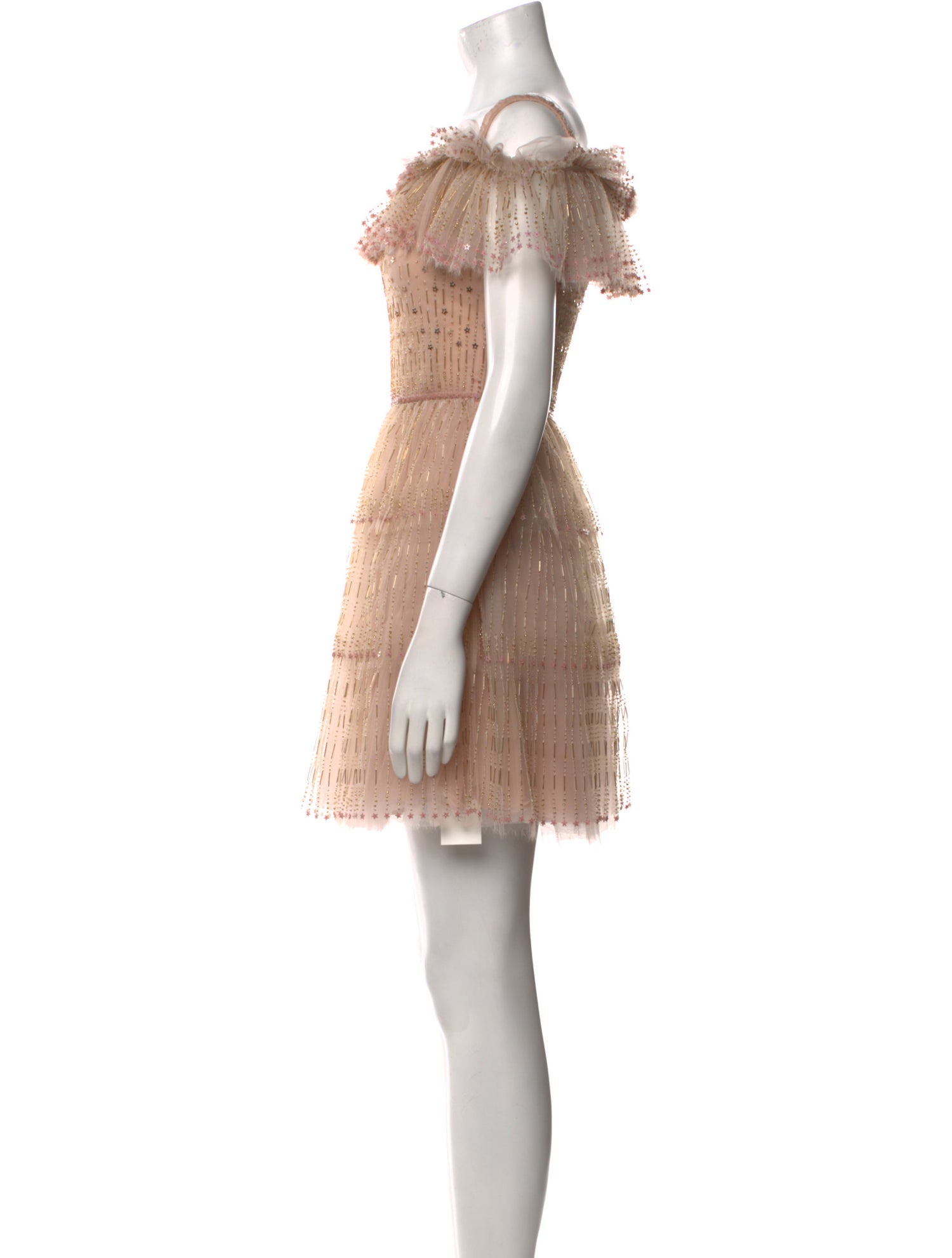 Valentino Mesh Mini Dress w/ Tags