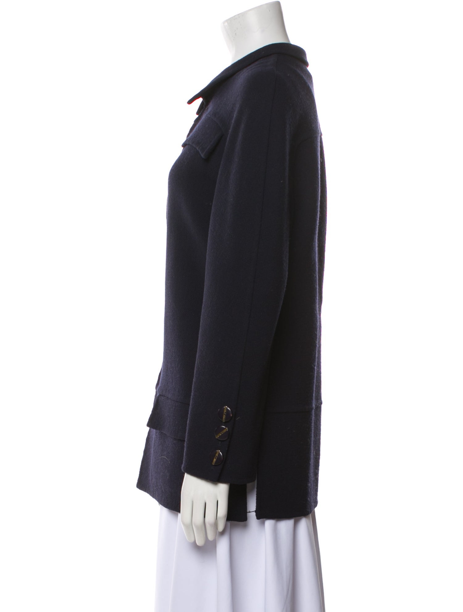 Valentino Vintage Wool Utility Jacket