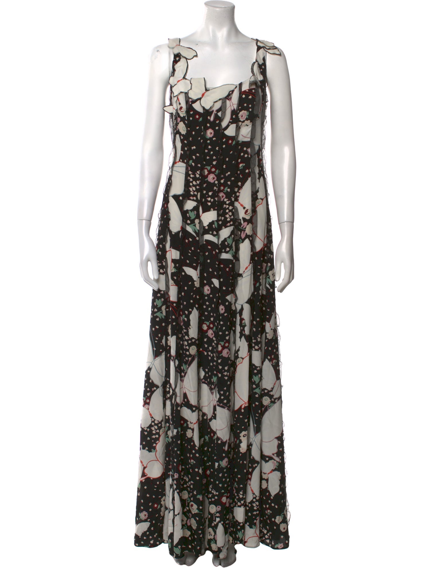Valentino Silk Long Dress