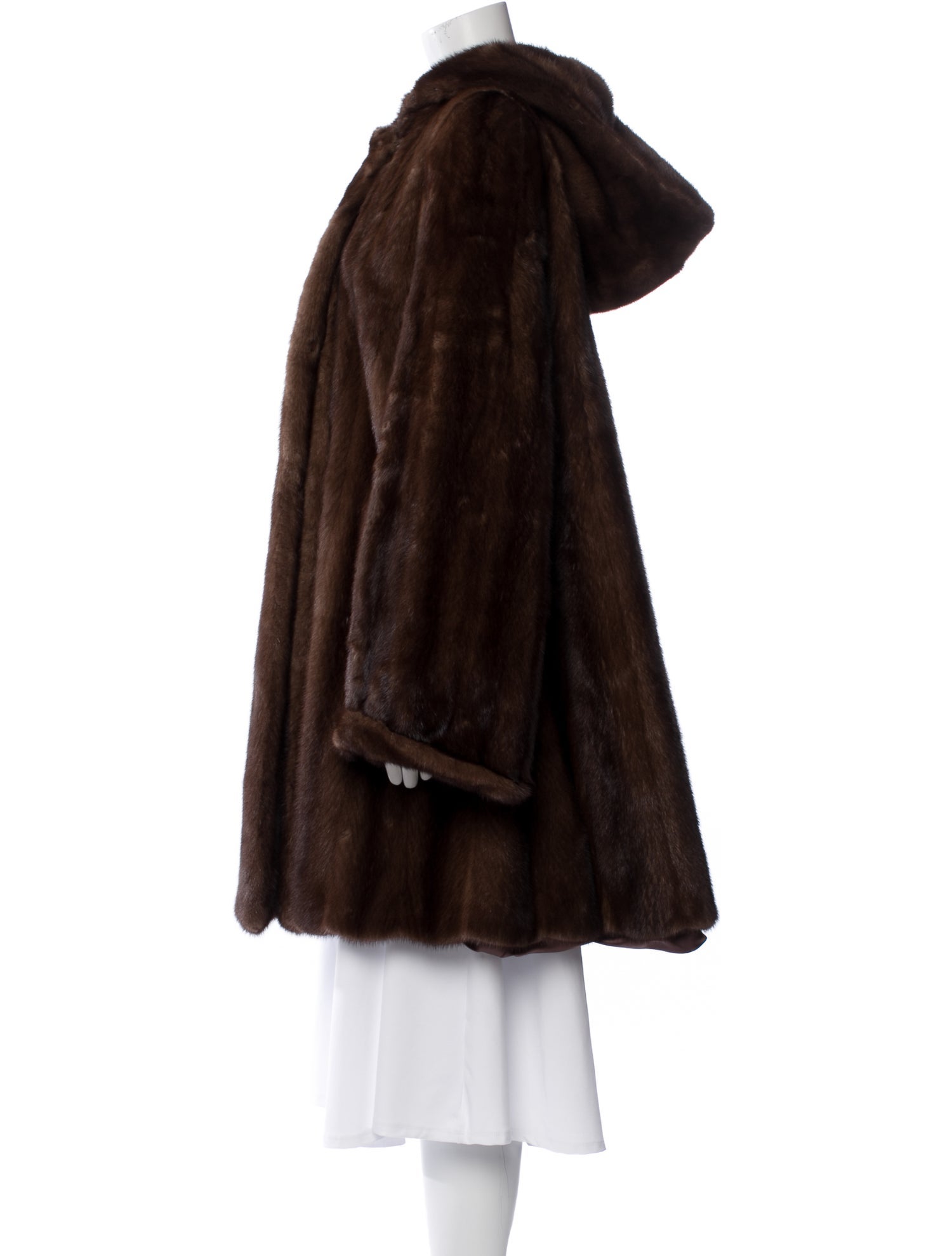 Valentino Vintage 1990's Fur Coat