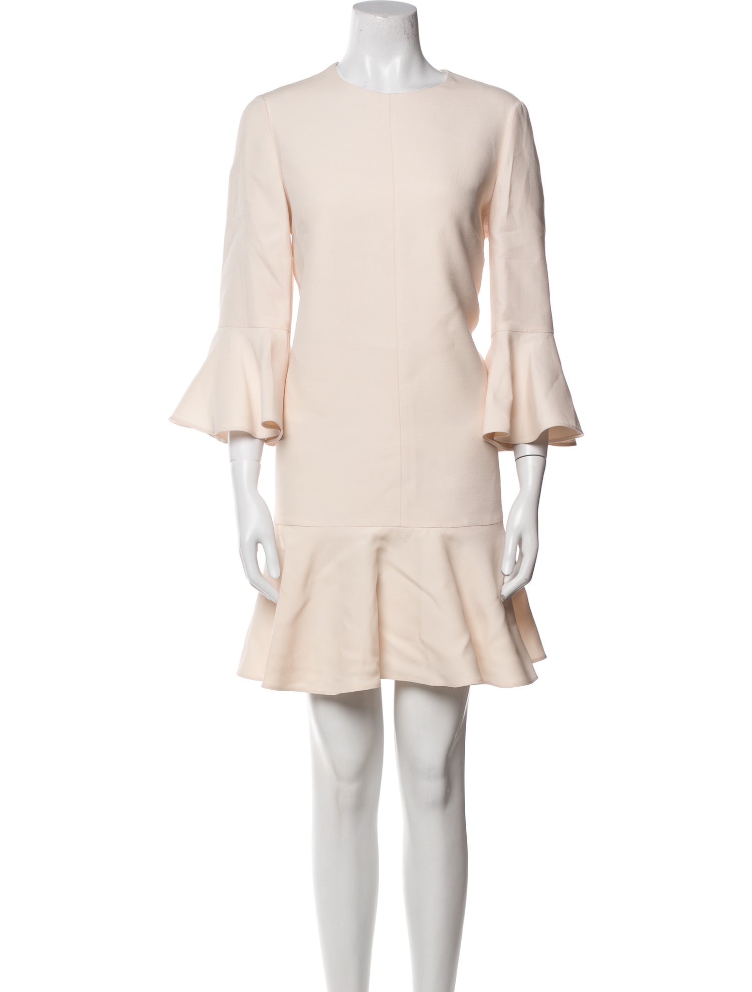 Valentino Virgin Wool Knee-Length Dress