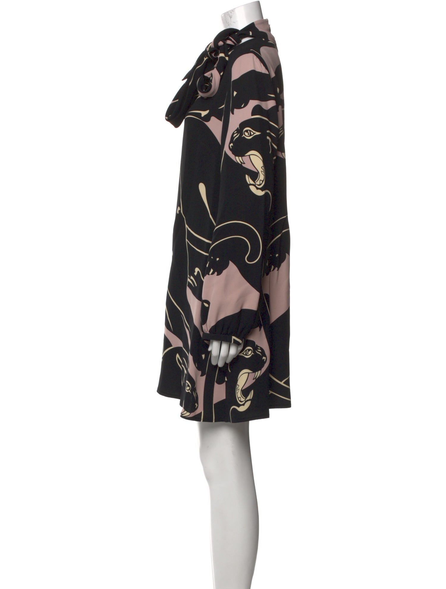 Valentino Silk Knee-Length Dress