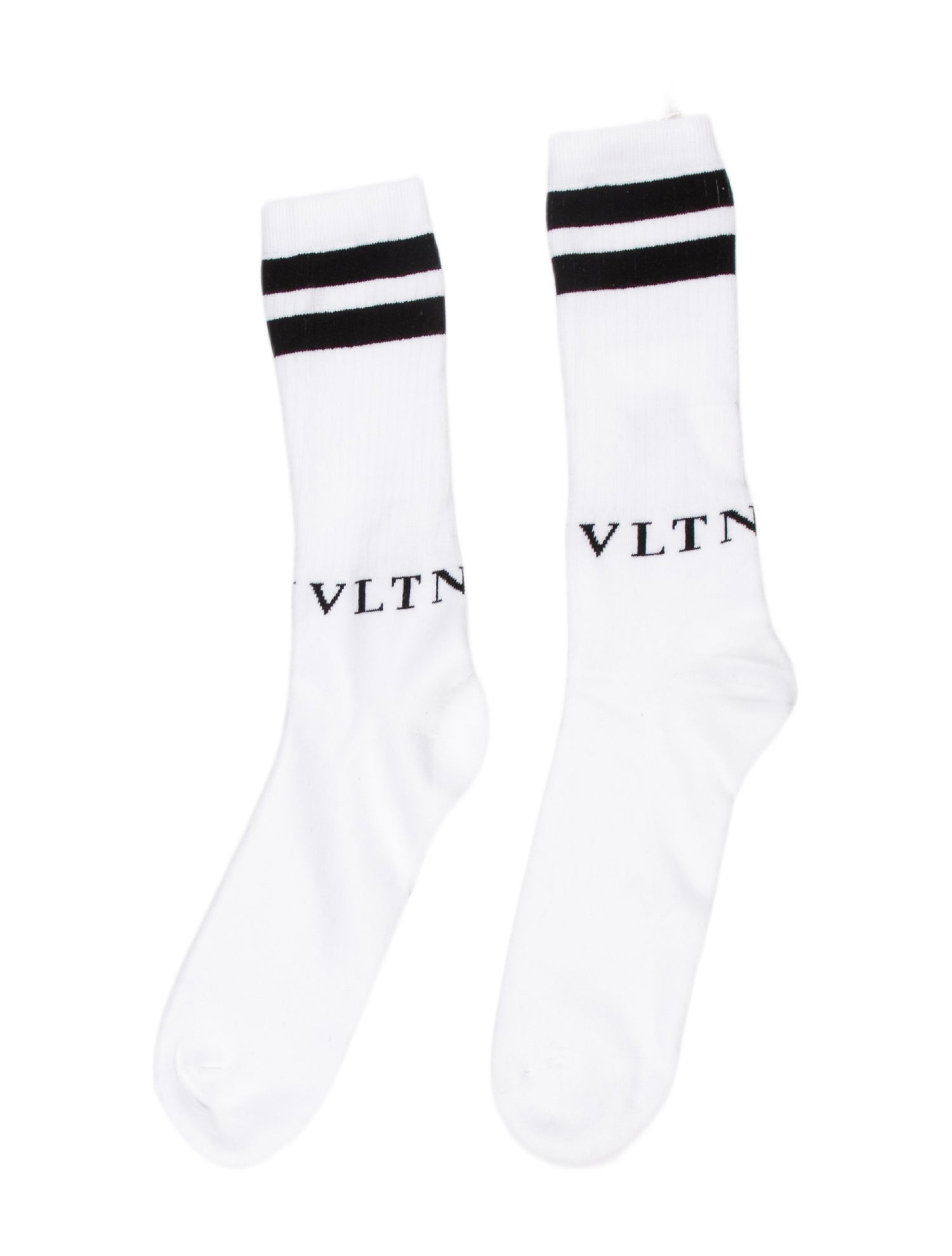 Valentino Logo Long Socks